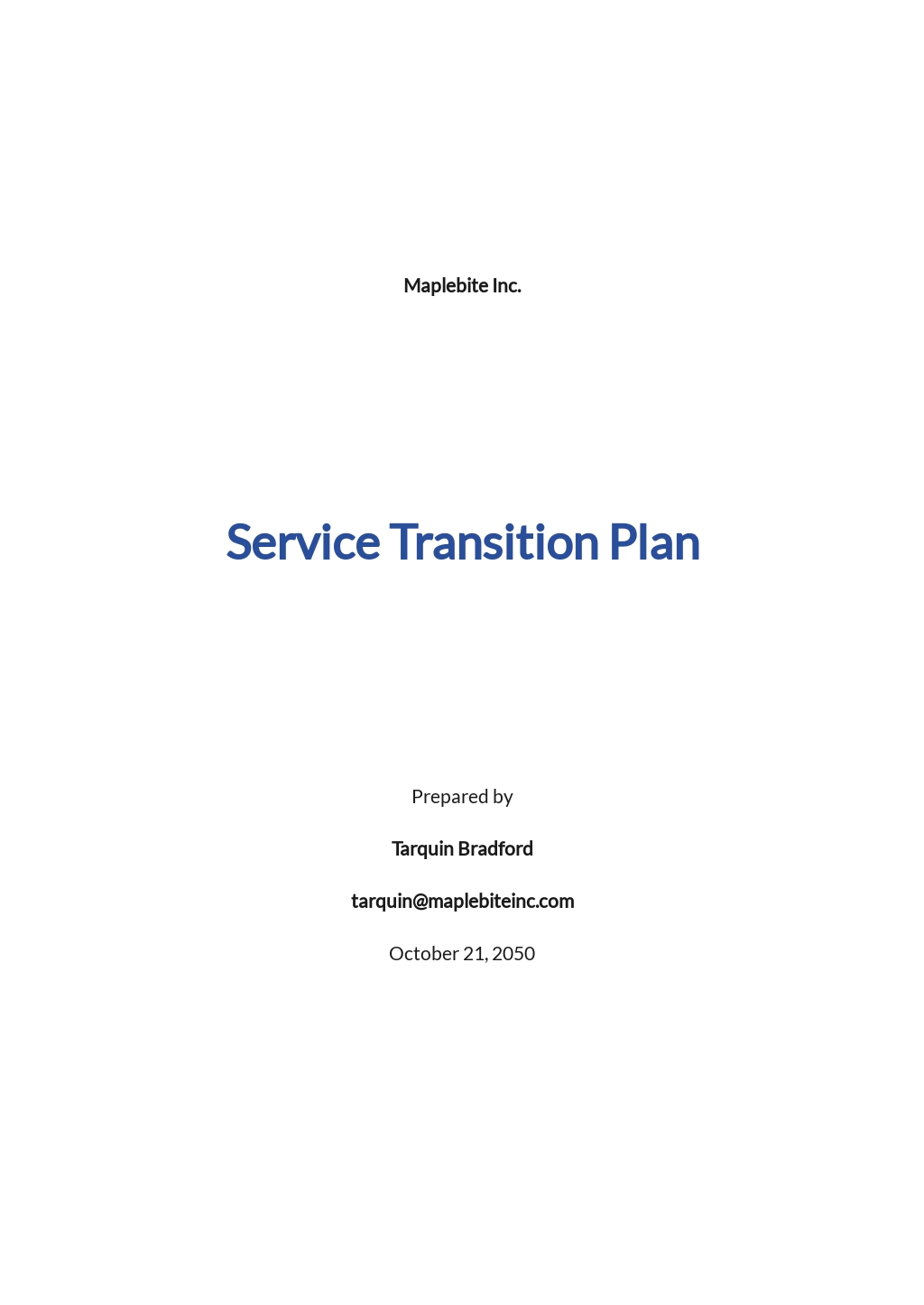 Service Transition Plan Template.jpe