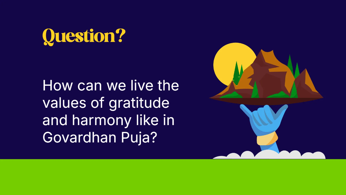 Free Govardhan Puja Presentation Template to Edit Online