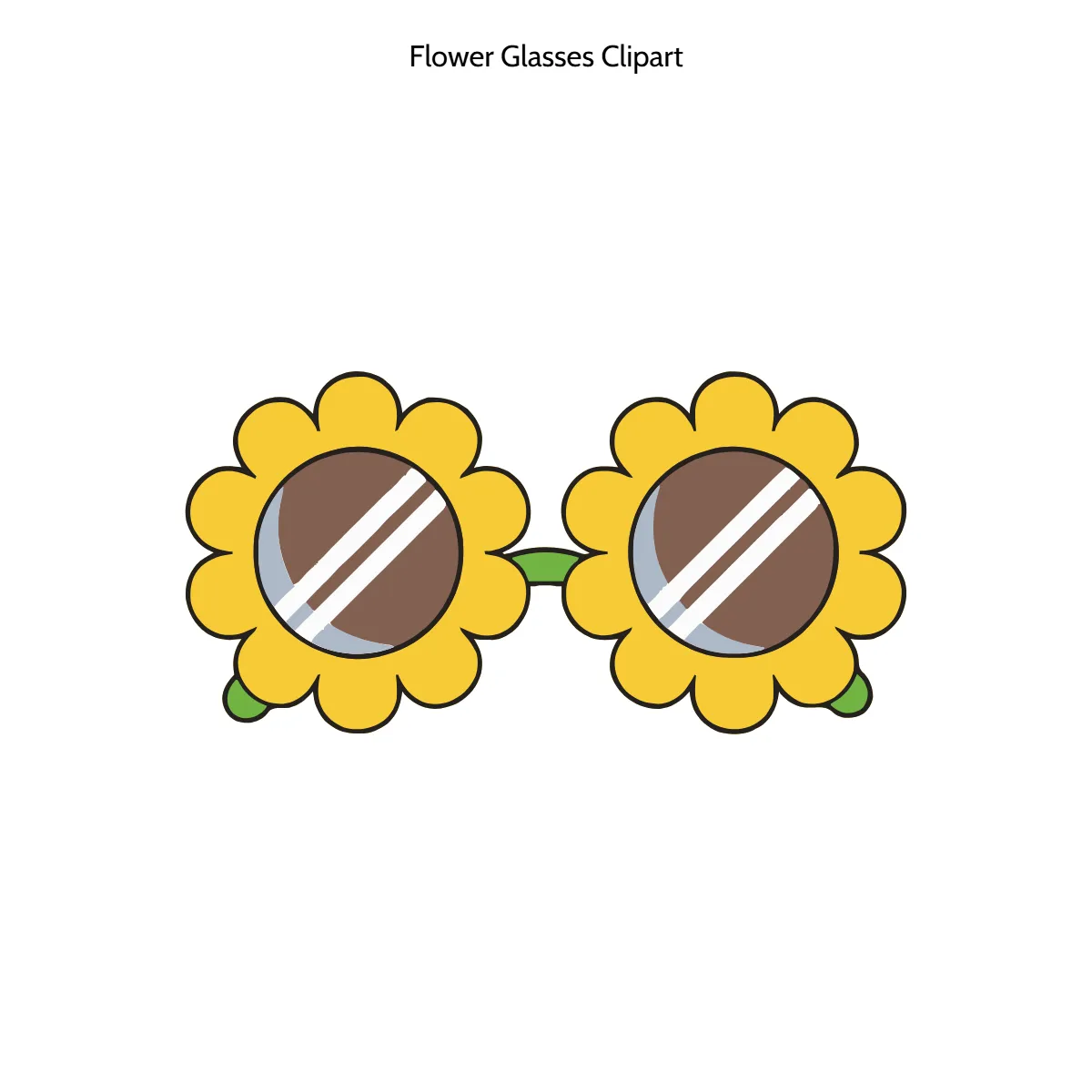 Free Flower Glasses Clipart Template to Edit Online Free Flower Glasses Clipart Template to Edit Online