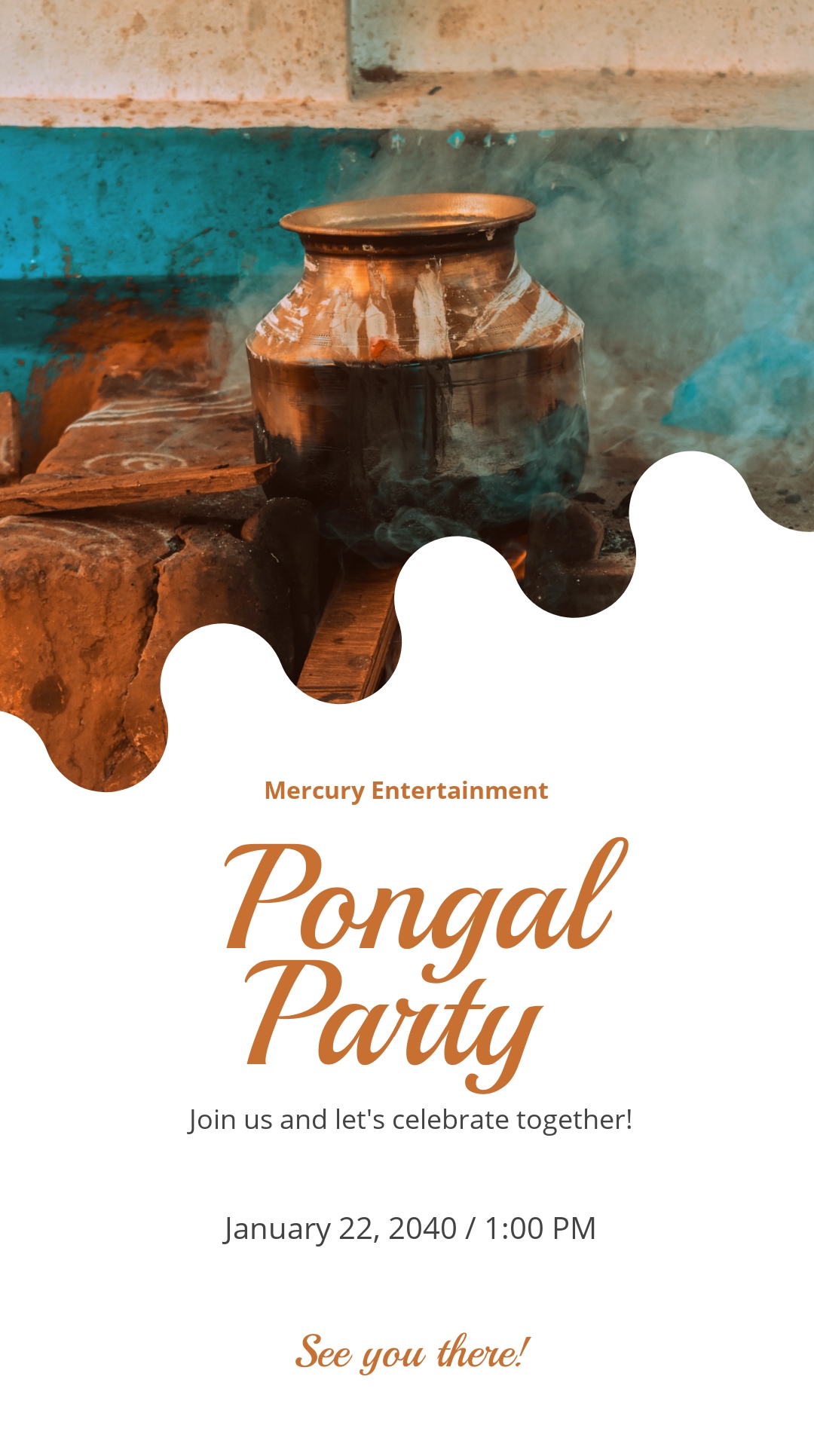 Free Pongal Event Instagram Story Template
