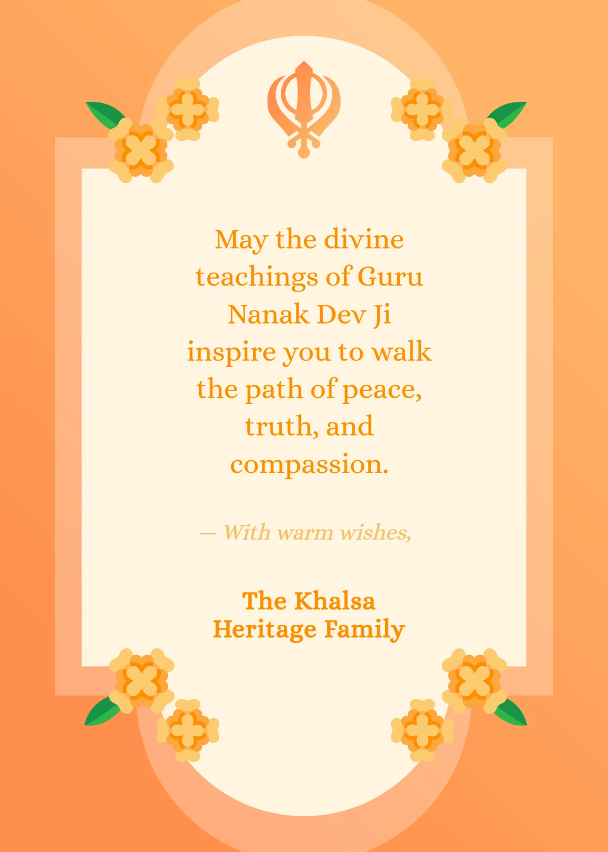 Free Traditional Guru Nanak Jayanti Wishes Template to Edit Online Free Traditional Guru Nanak Jayanti Wishes Template to Edit Online