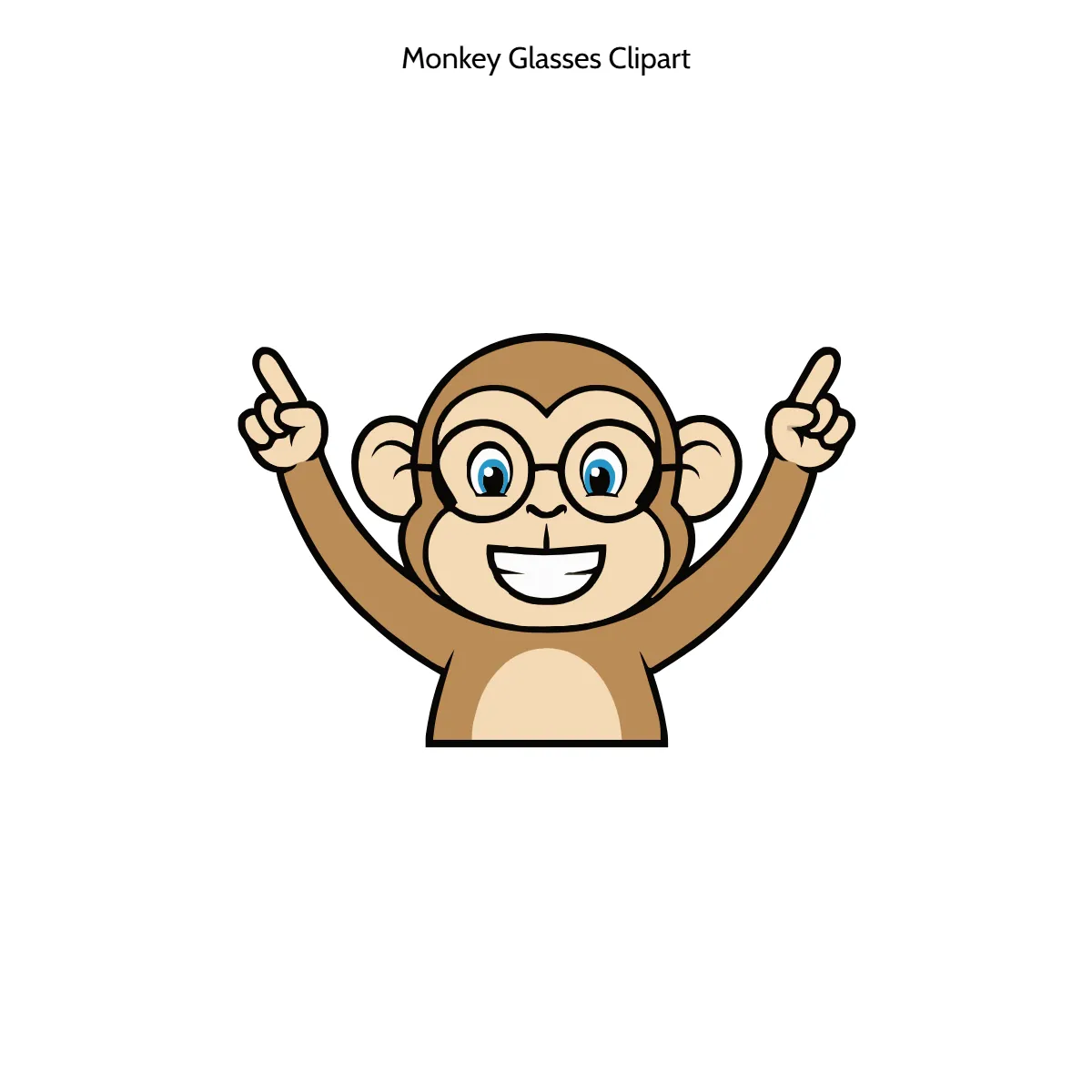 Free Monkey With Glasses Vector Clipart (PNG, SVG) to Edit Online Free Monkey With Glasses Vector Clipart (PNG, SVG) to Edit Online