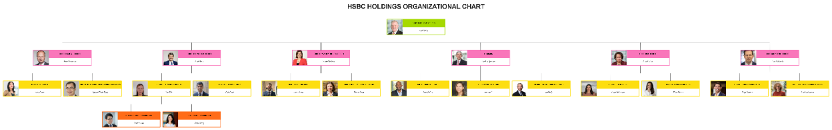 Free HSBC Holdings Organizational Chart to Edit Online