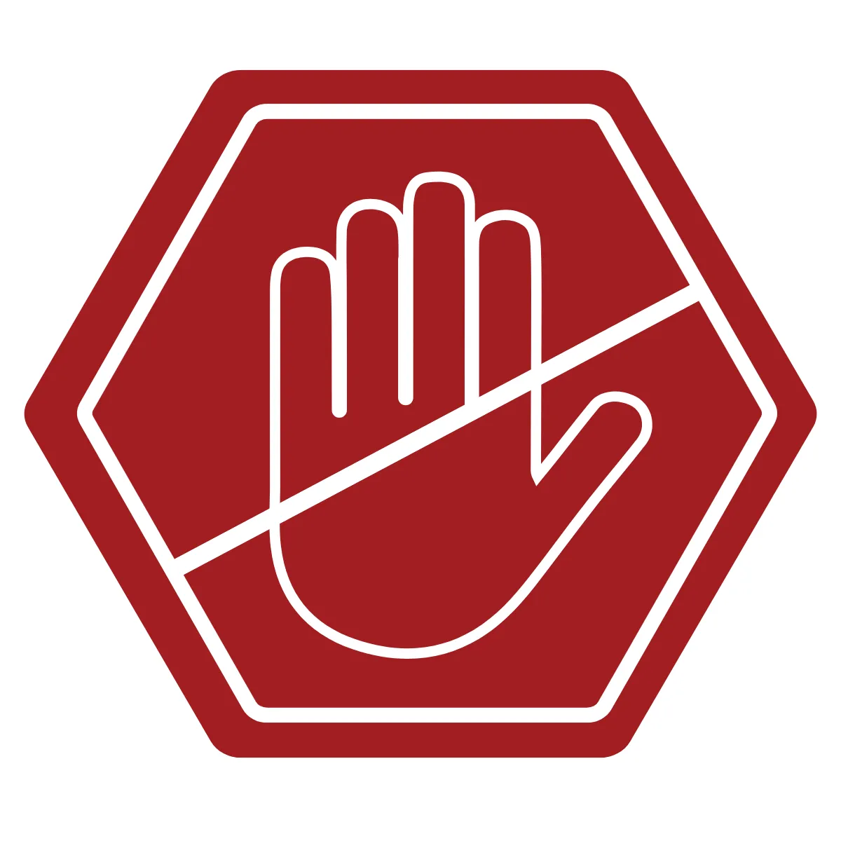 Free Hand Stop Sign Template to Edit Online