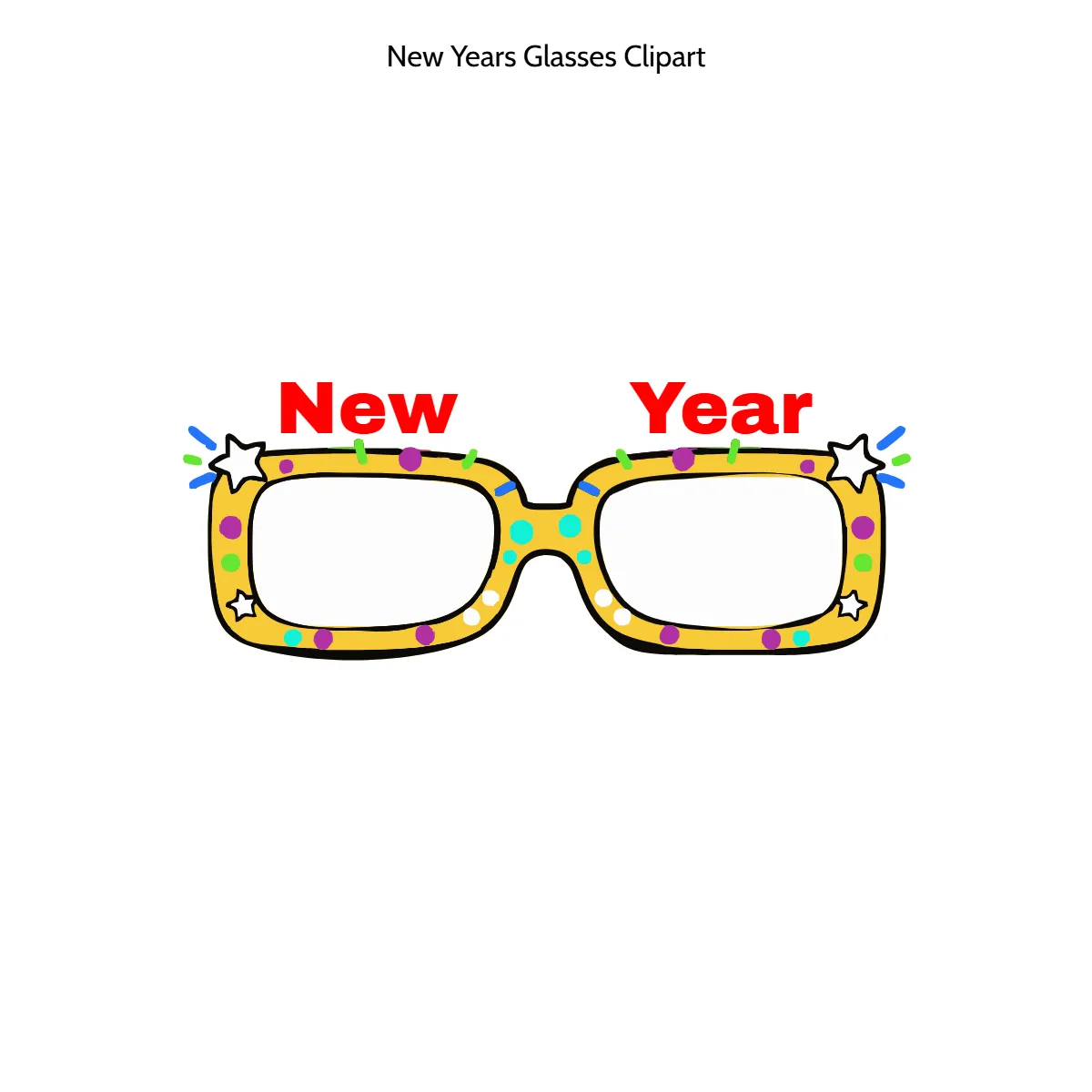Free New Years Glasses Vector Clipart (PNG, SVG) to Edit Online Free New Years Glasses Vector Clipart (PNG, SVG) to Edit Online