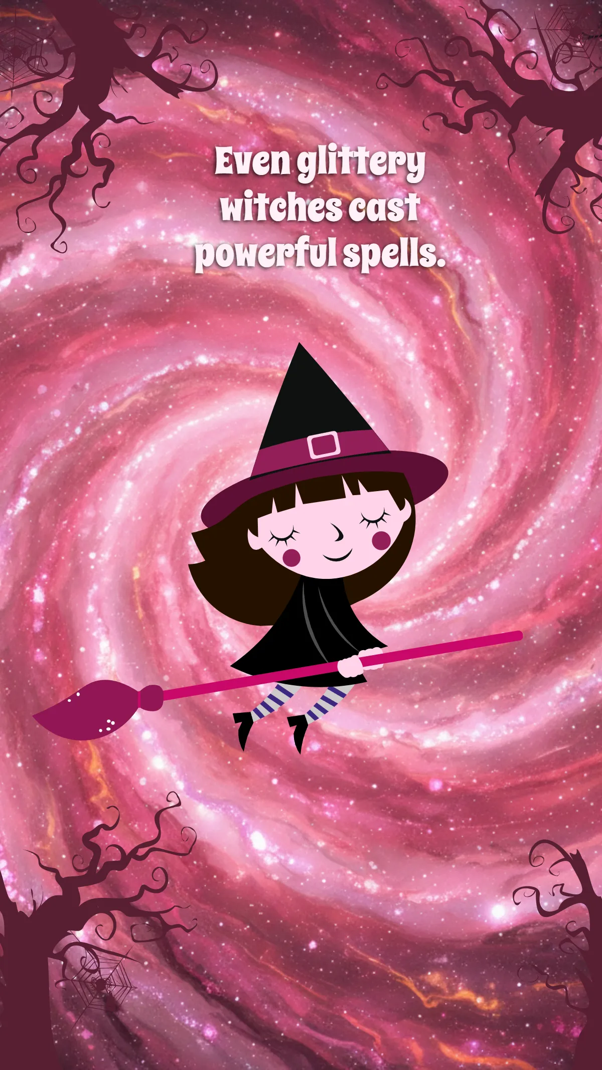 Free Pink Halloween Wallpaper Quote Template to Edit Online Free Pink Halloween Wallpaper Quote Template to Edit Online