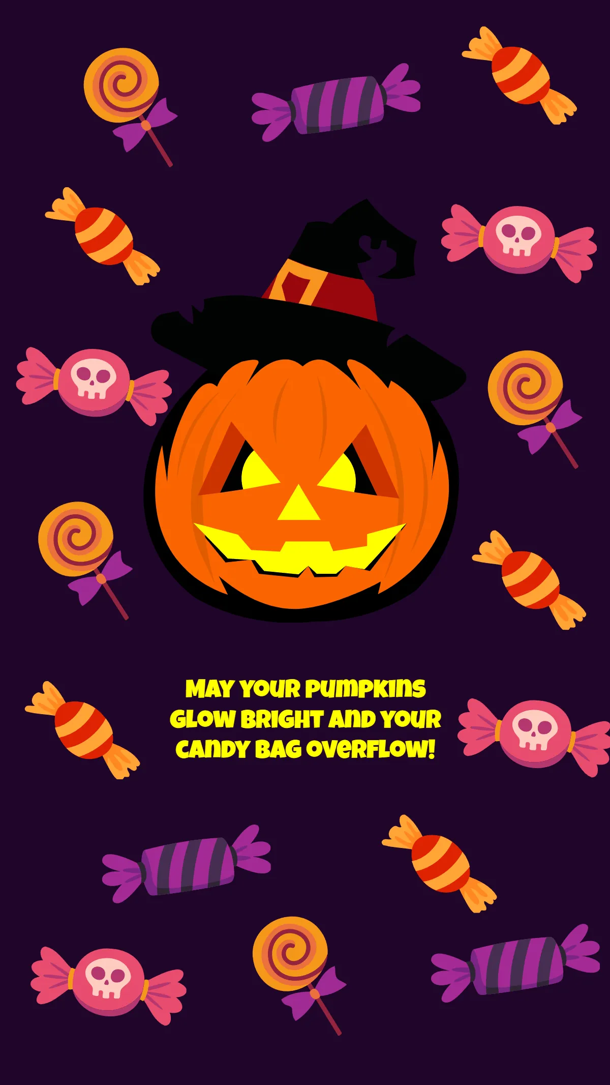 Free Wishes Halloween Wallpaper Quote Template to Edit Online Free Wishes Halloween Wallpaper Quote Template to Edit Online