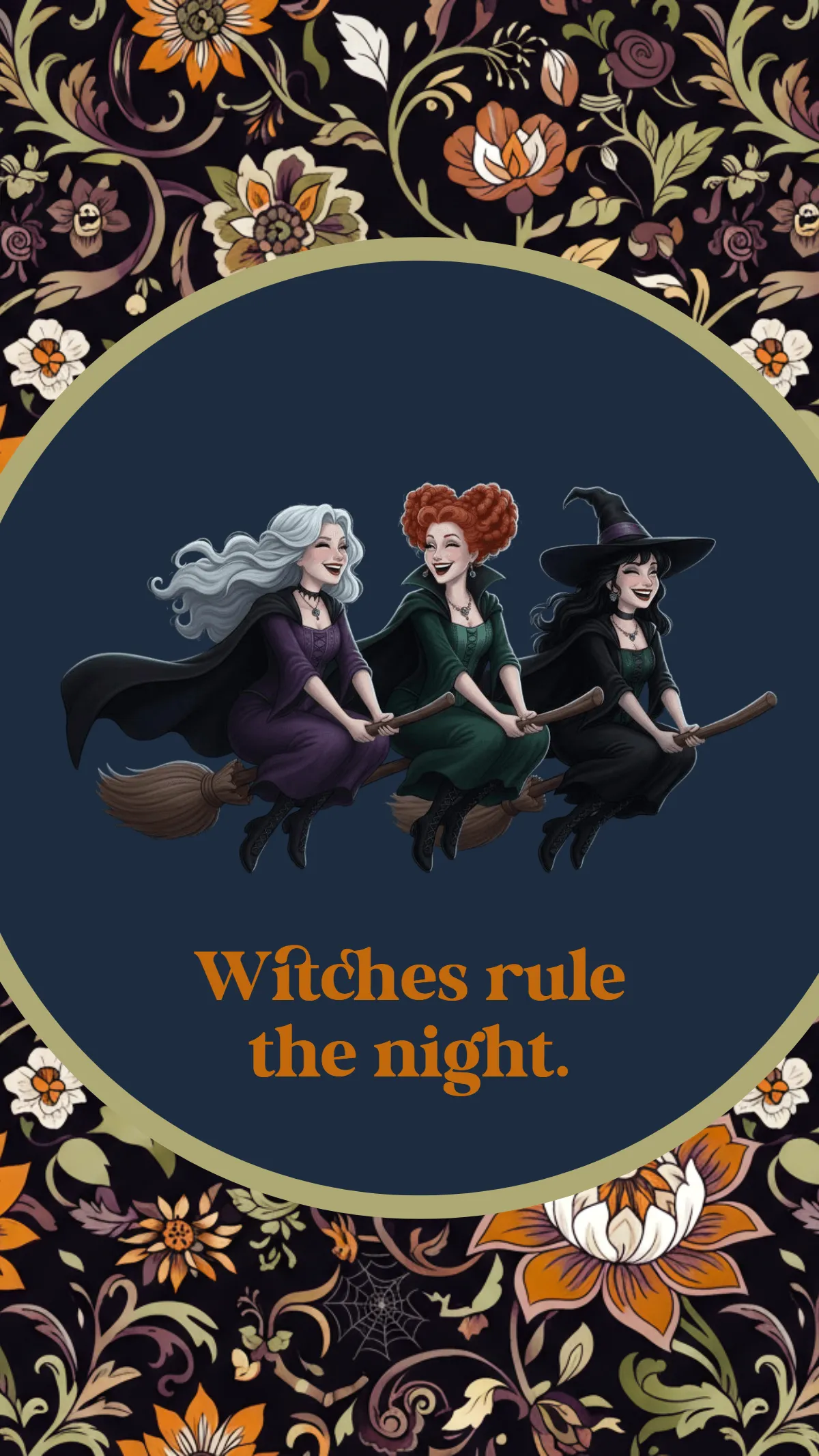 Free Hocus Pocus Halloween Wallpaper Quote Template to Edit Online