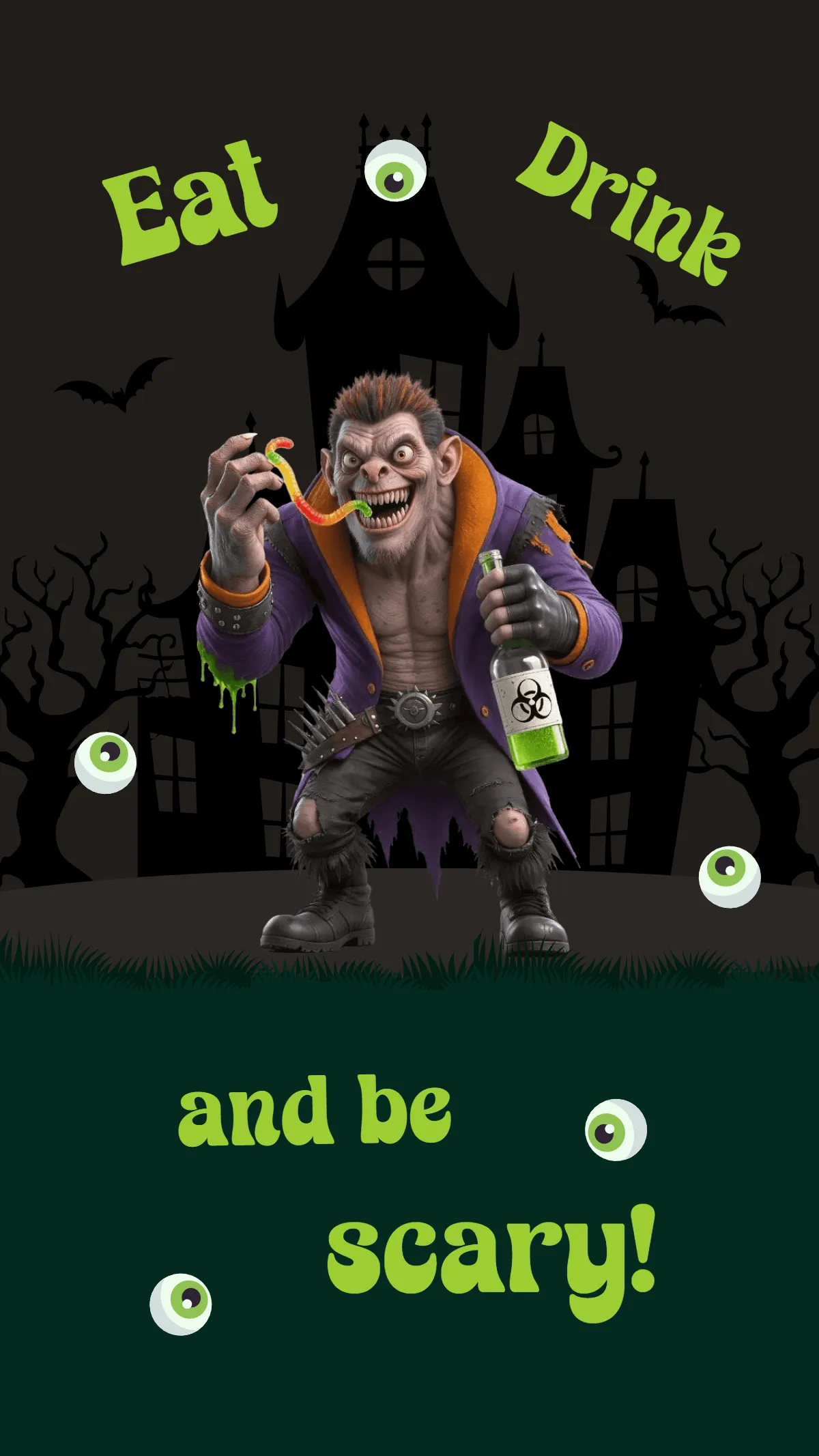 Free Scary Halloween Wallpaper Quote Template to Edit Online Free Scary Halloween Wallpaper Quote Template to Edit Online