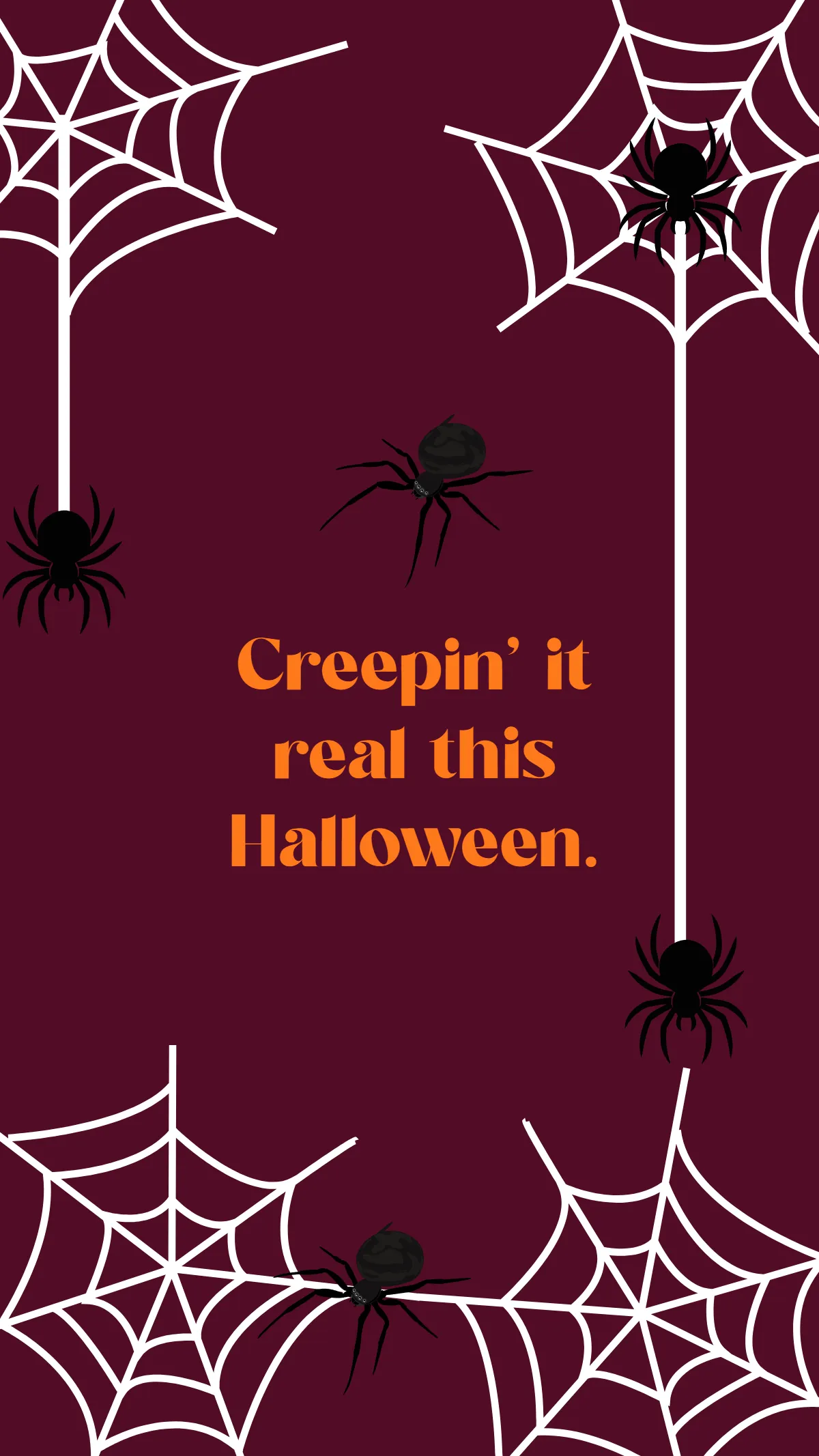 Free Creepy Halloween Wallpaper Quote Template to Edit Online Free Creepy Halloween Wallpaper Quote Template to Edit Online