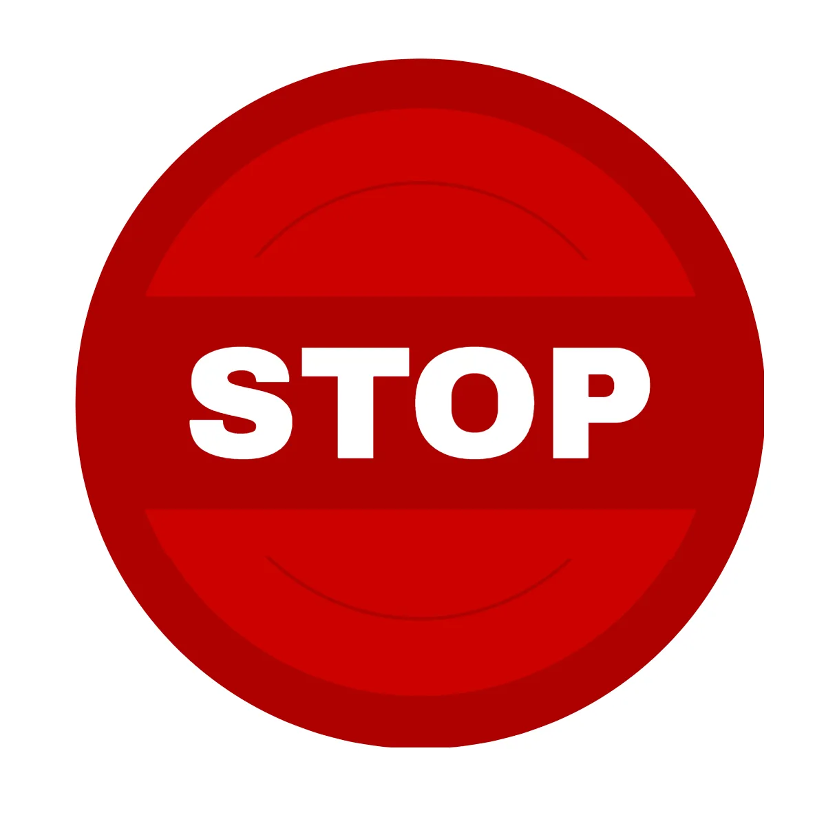 Free Red Icon Stop Sign Template to Edit Online