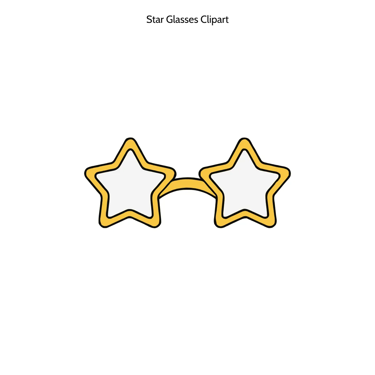 Free Star Glasses Clipart Template to Edit Online Free Star Glasses Clipart Template to Edit Online