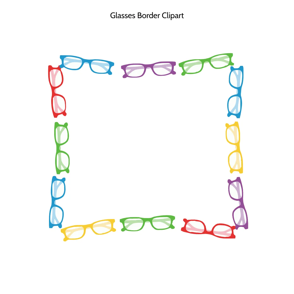 Free Glasses Border Clipart Template to Edit Online Free Glasses Border Clipart Template to Edit Online