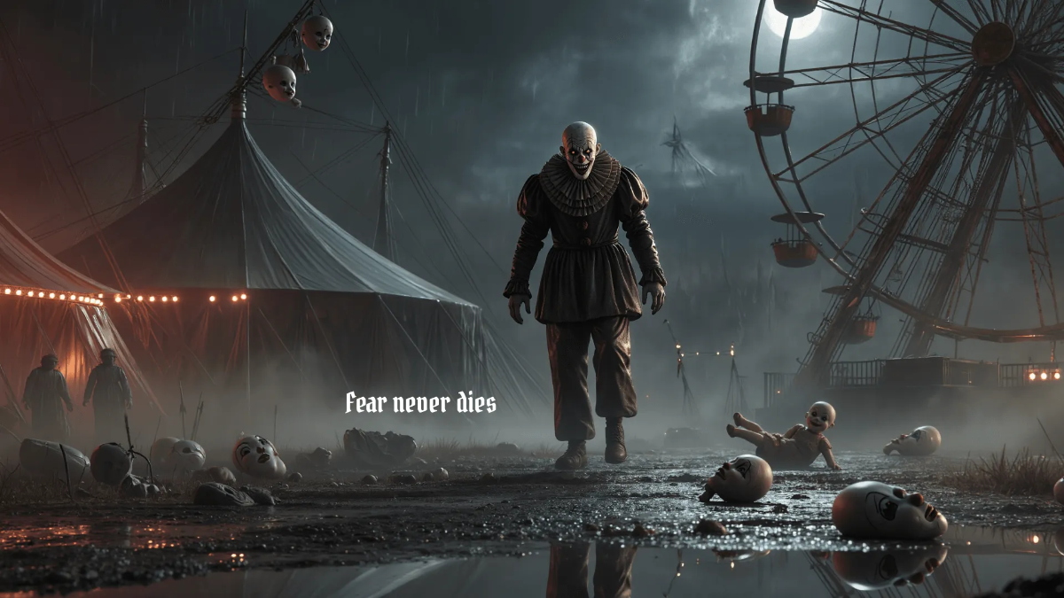 Free Scary Halloween Desktop Wallpaper Template to Edit Online