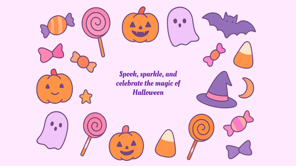 Free Vector Halloween Desktop Wallpaper Template to Edit Online