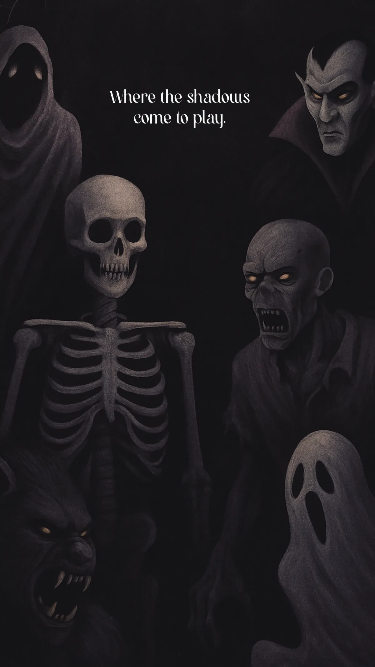 Free Dark Halloween Mobile Background Template to Edit Online Free Dark Halloween Mobile Background Template to Edit Online