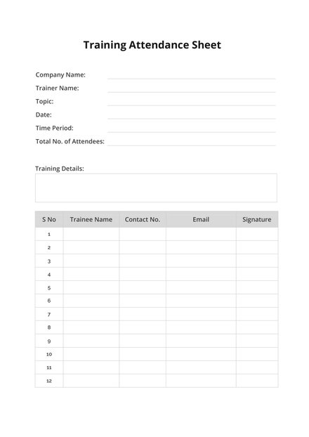 daily attendance sheet template in microsoft word excel apple