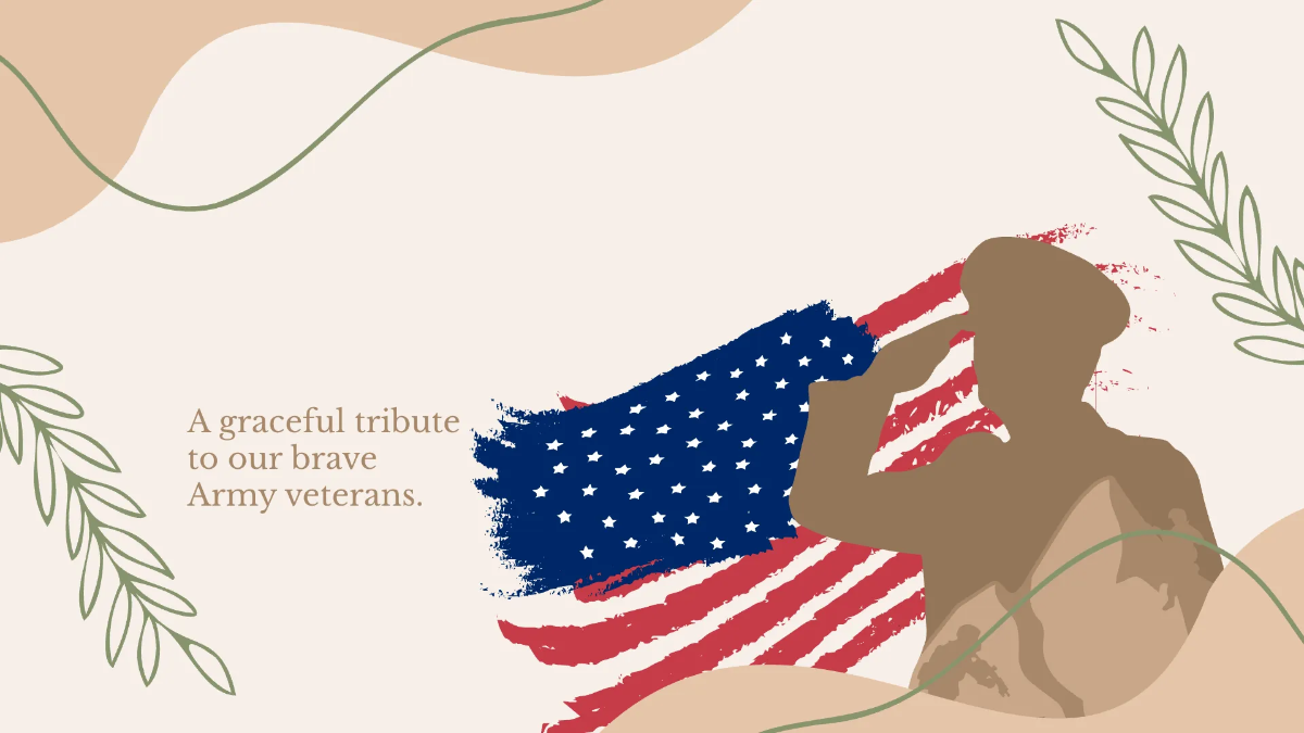 Free Aesthetic Army Veterans' Day Background Template to Edit Online Free Aesthetic Army Veterans' Day Background Template to Edit Online