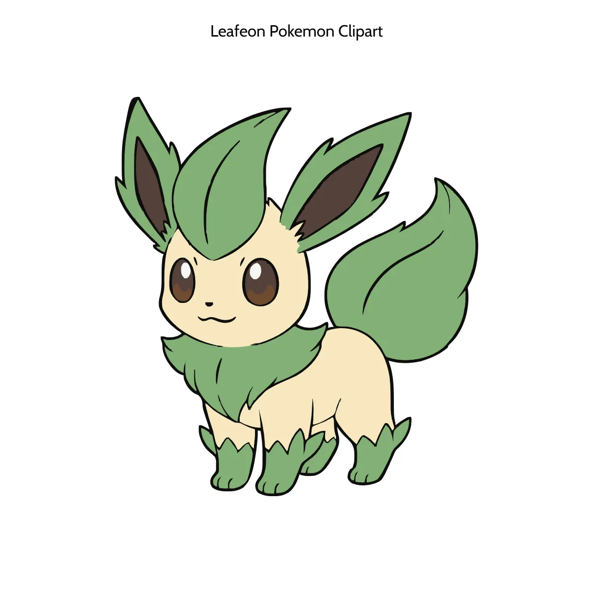Free Leafeon Pokemon Clipart Template to Edit Online Free Leafeon Pokemon Clipart Template to Edit Online