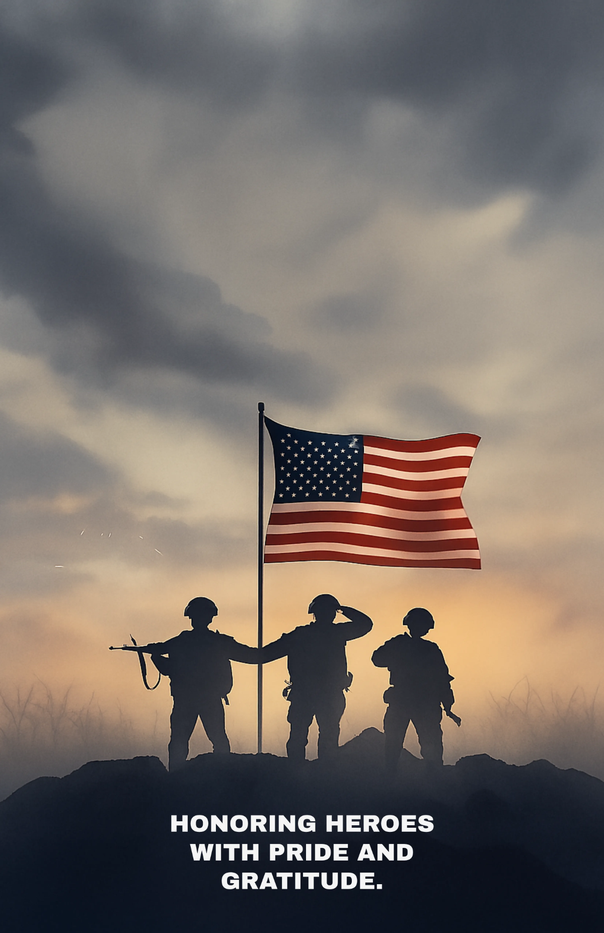 Free Veterans' Day Poster Background Template to Edit Online Free Veterans' Day Poster Background Template to Edit Online