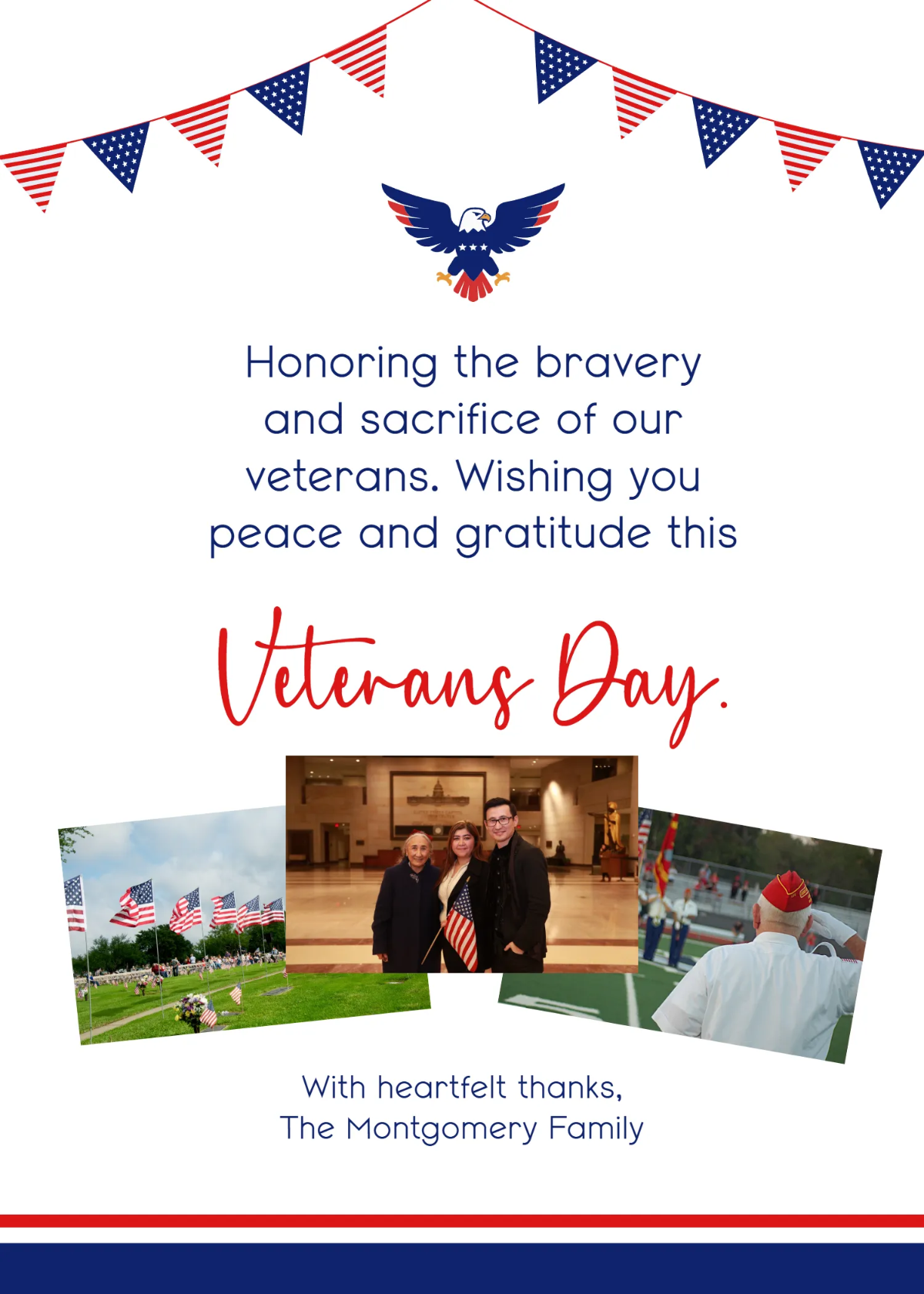 Free Veterans' Day Photo Collage Template to Edit Online Free Veterans' Day Photo Collage Template to Edit Online