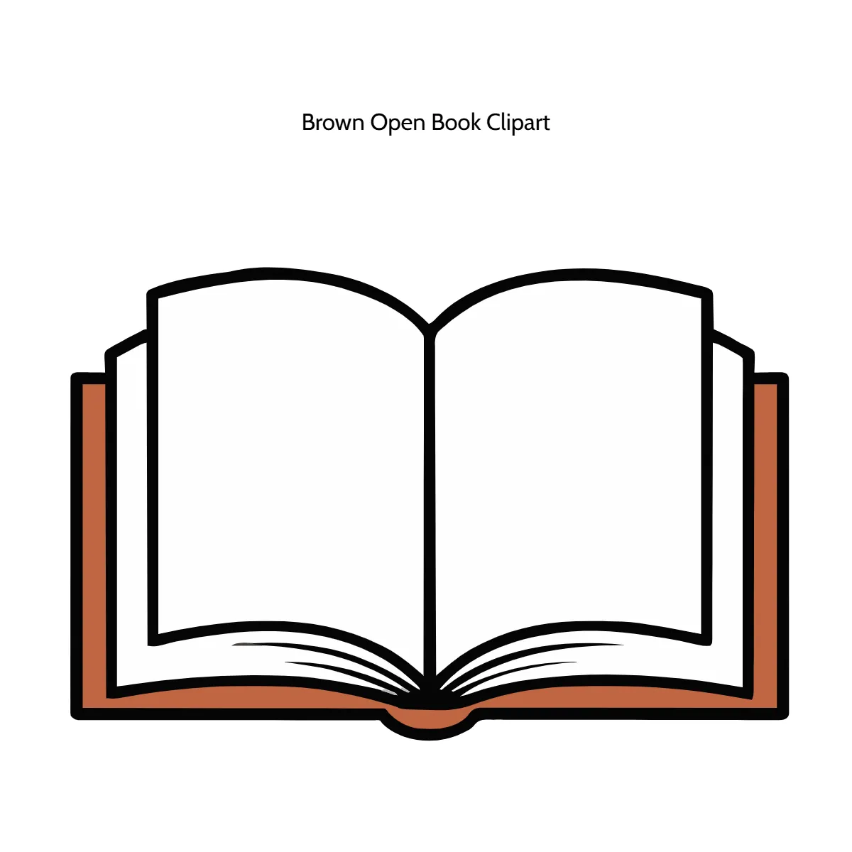 Free Brown Open Book Clipart Template to Edit Online Free Brown Open Book Clipart Template to Edit Online