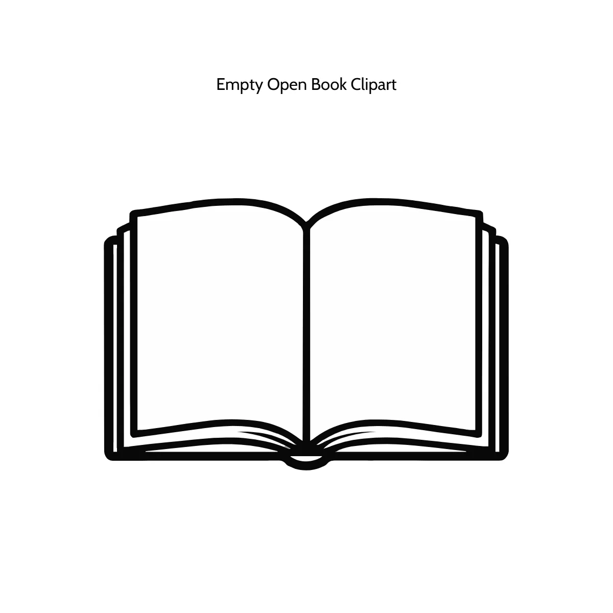 Free Empty Open Book Clipart Template to Edit Online Free Empty Open Book Clipart Template to Edit Online