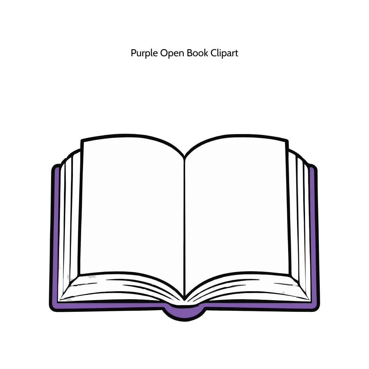 Free Purple Open Book Vector Clipart (PNG, SVG) to Edit Online