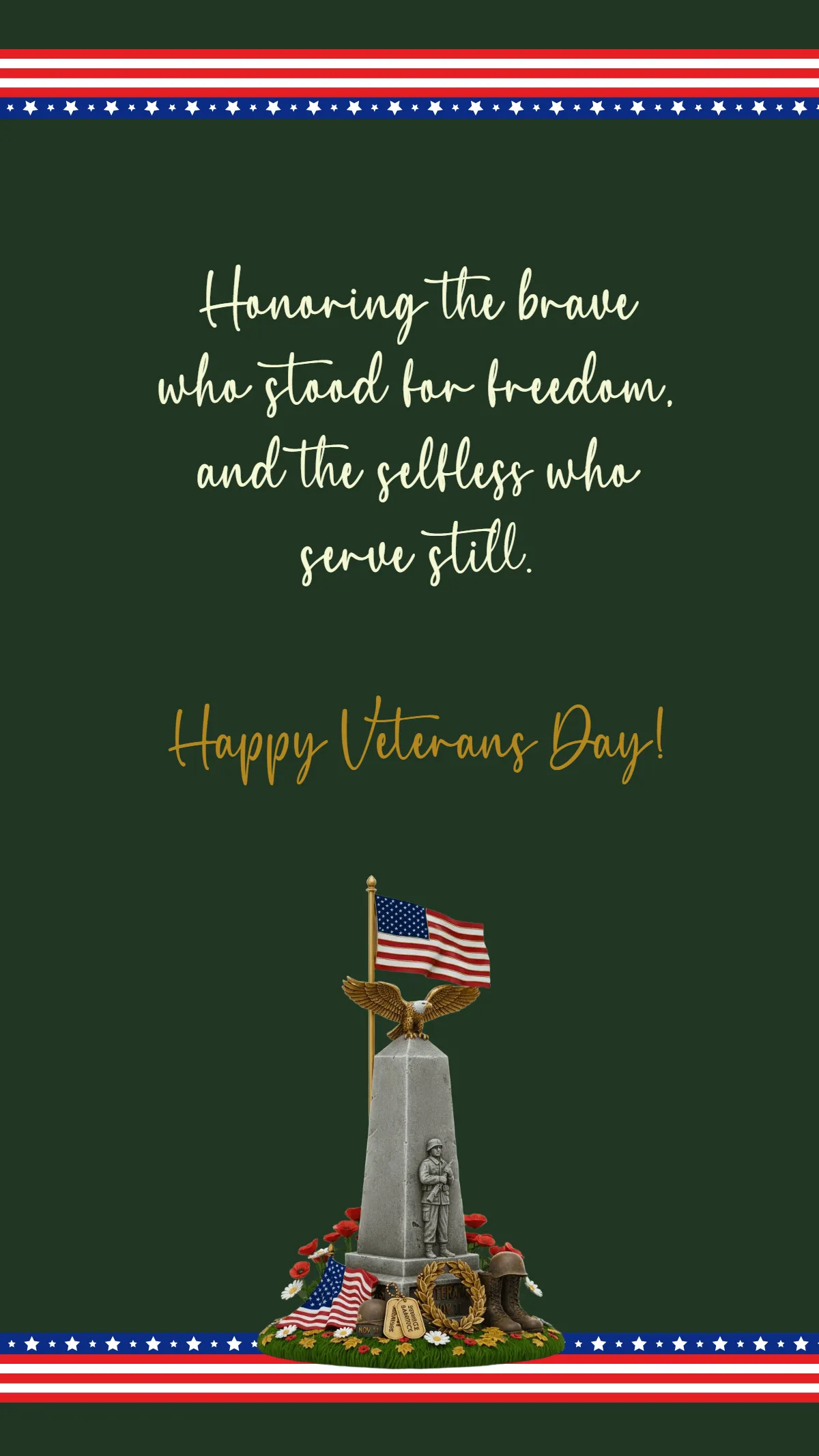 Free Veterans Day Quote Template to Edit Online Free Veterans Day Quote Template to Edit Online