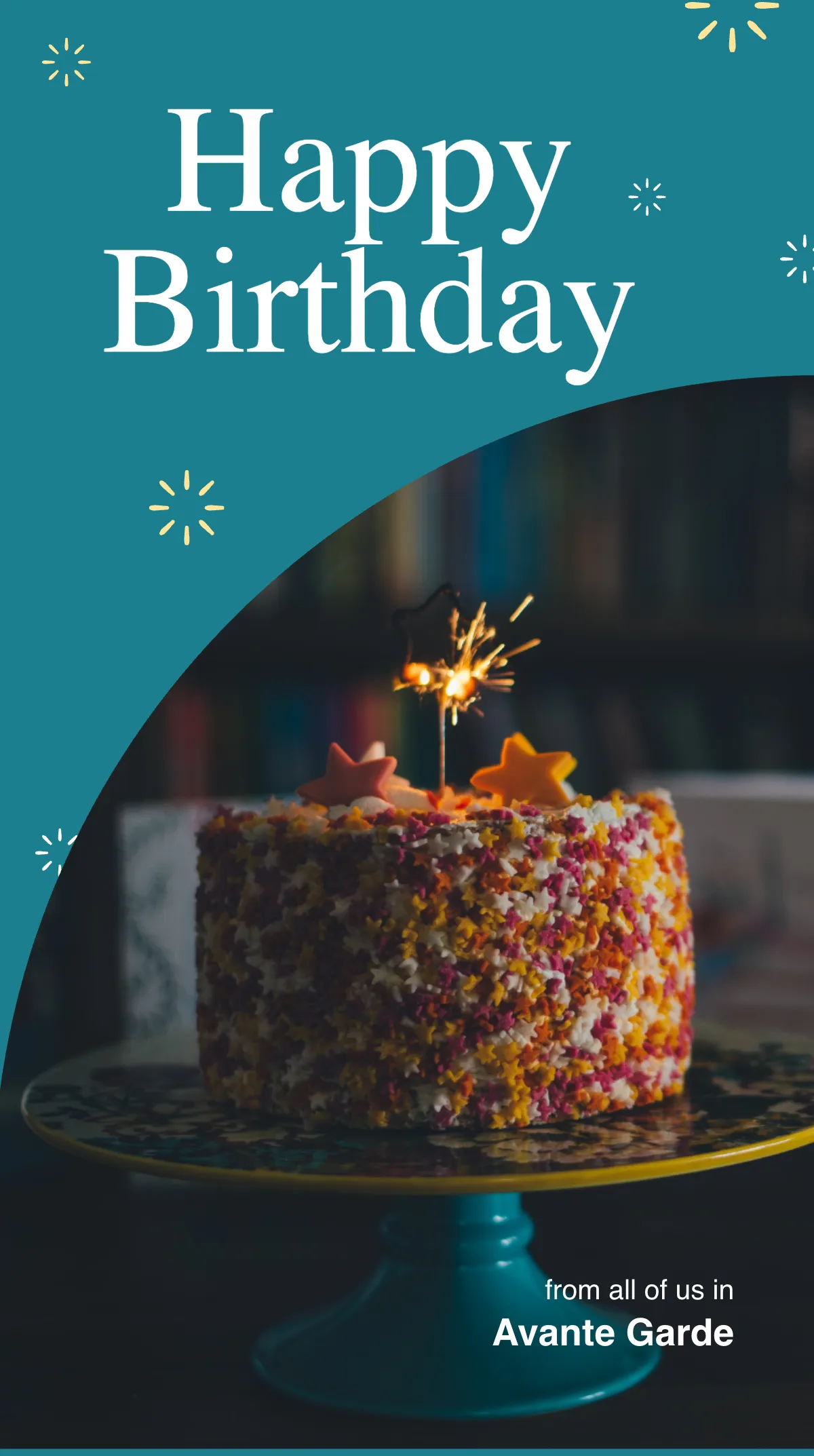 Free Happy Birthday Instagram Story Template to Edit Online
