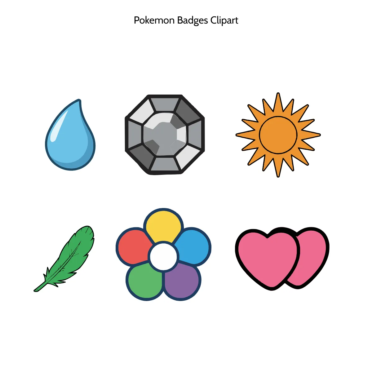 Free Pokemon Badges Clipart Template to Edit Online Free Pokemon Badges Clipart Template to Edit Online