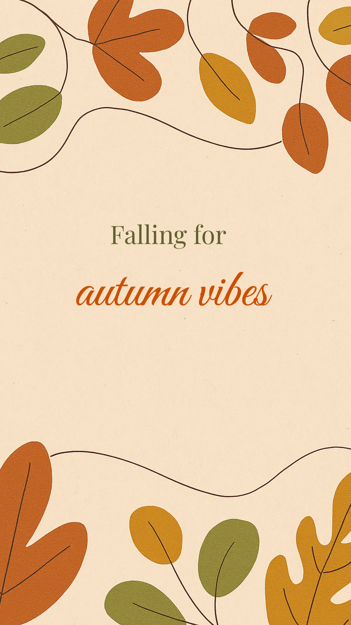 Free Autumn Leaves Instagram Story Template to Edit Online Free Autumn Leaves Instagram Story Template to Edit Online