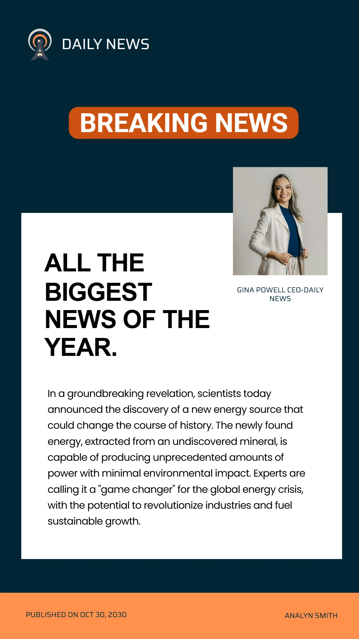 Free Breaking News Instagram Story to Edit Online Free Breaking News Instagram Story to Edit Online