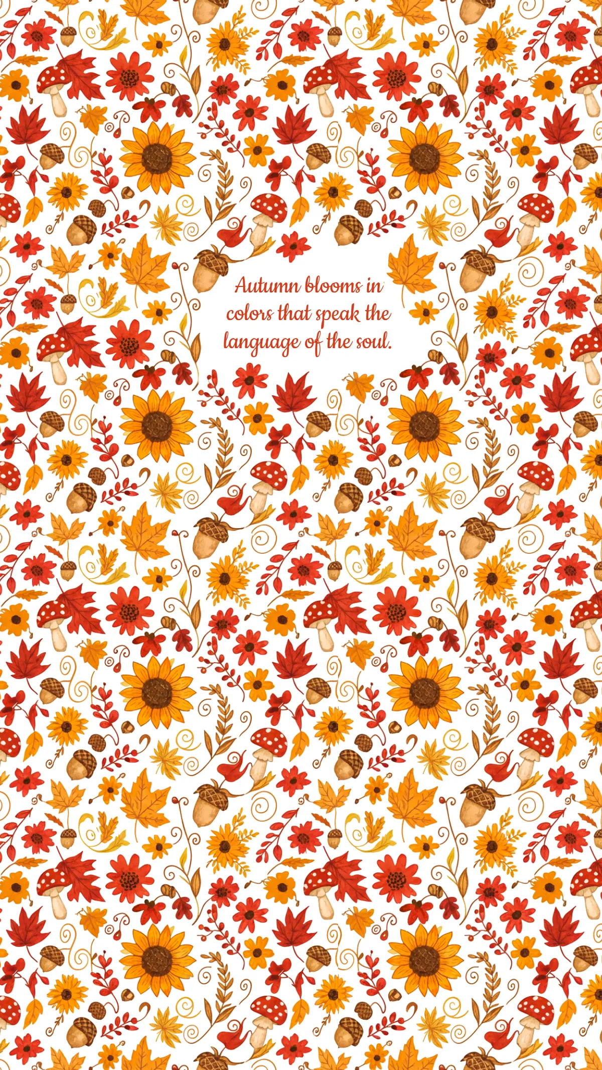 Free Autumn Floral Pattern Template to Edit Online Free Autumn Floral Pattern Template to Edit Online