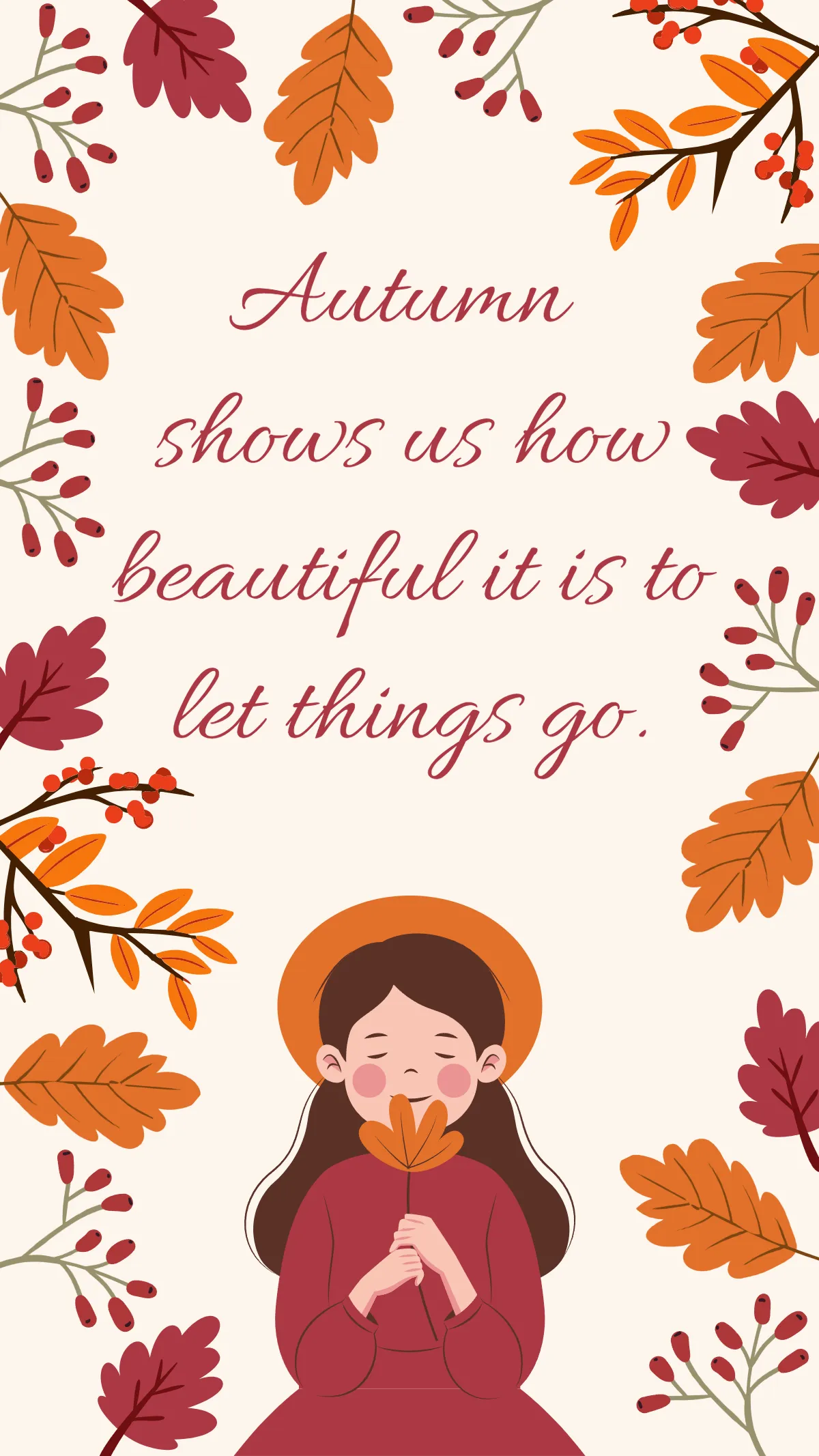 Free Autumn Quote Template to Edit Online Free Autumn Quote Template to Edit Online
