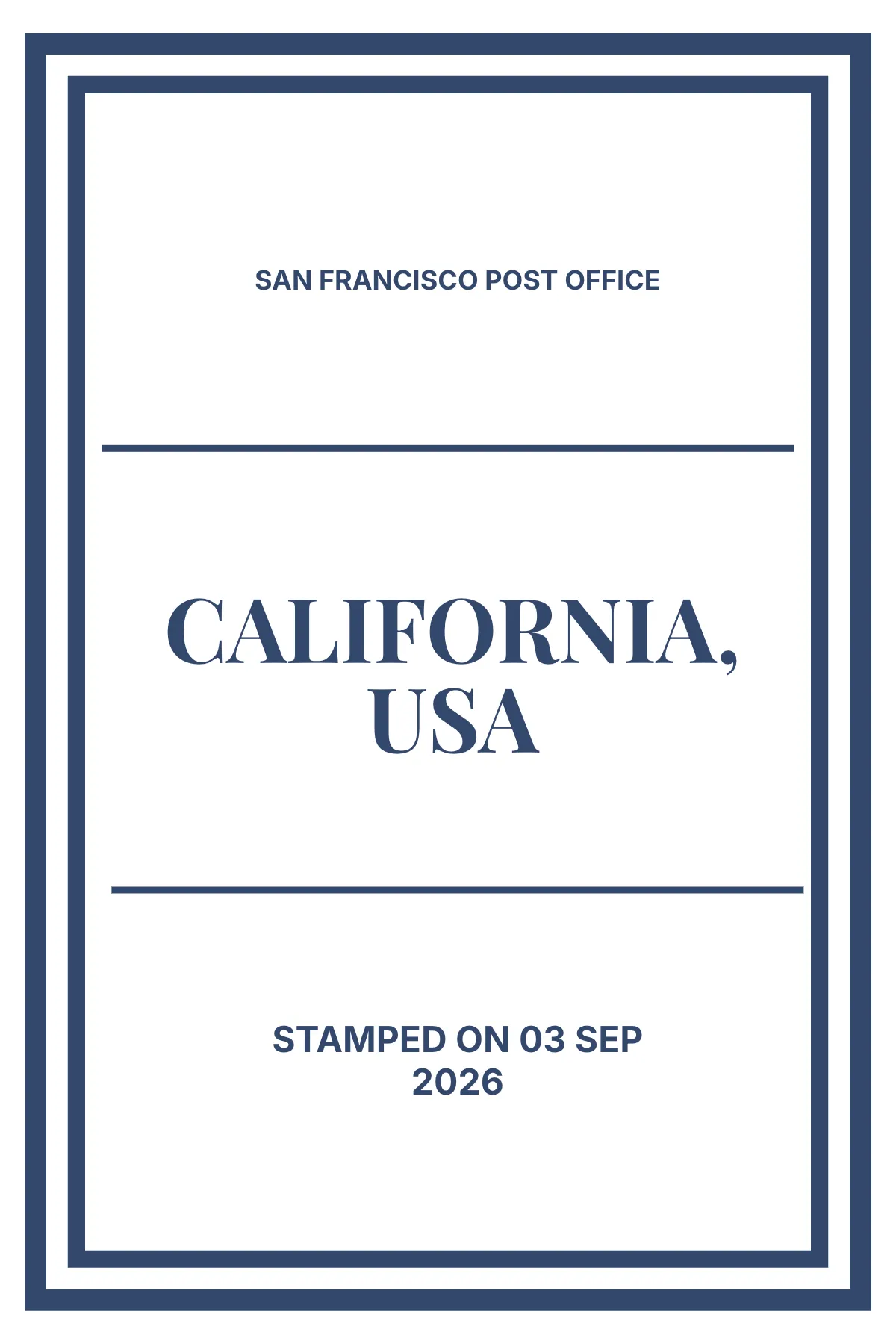Free Postage Stamp Template to Edit Online Free Postage Stamp Template to Edit Online