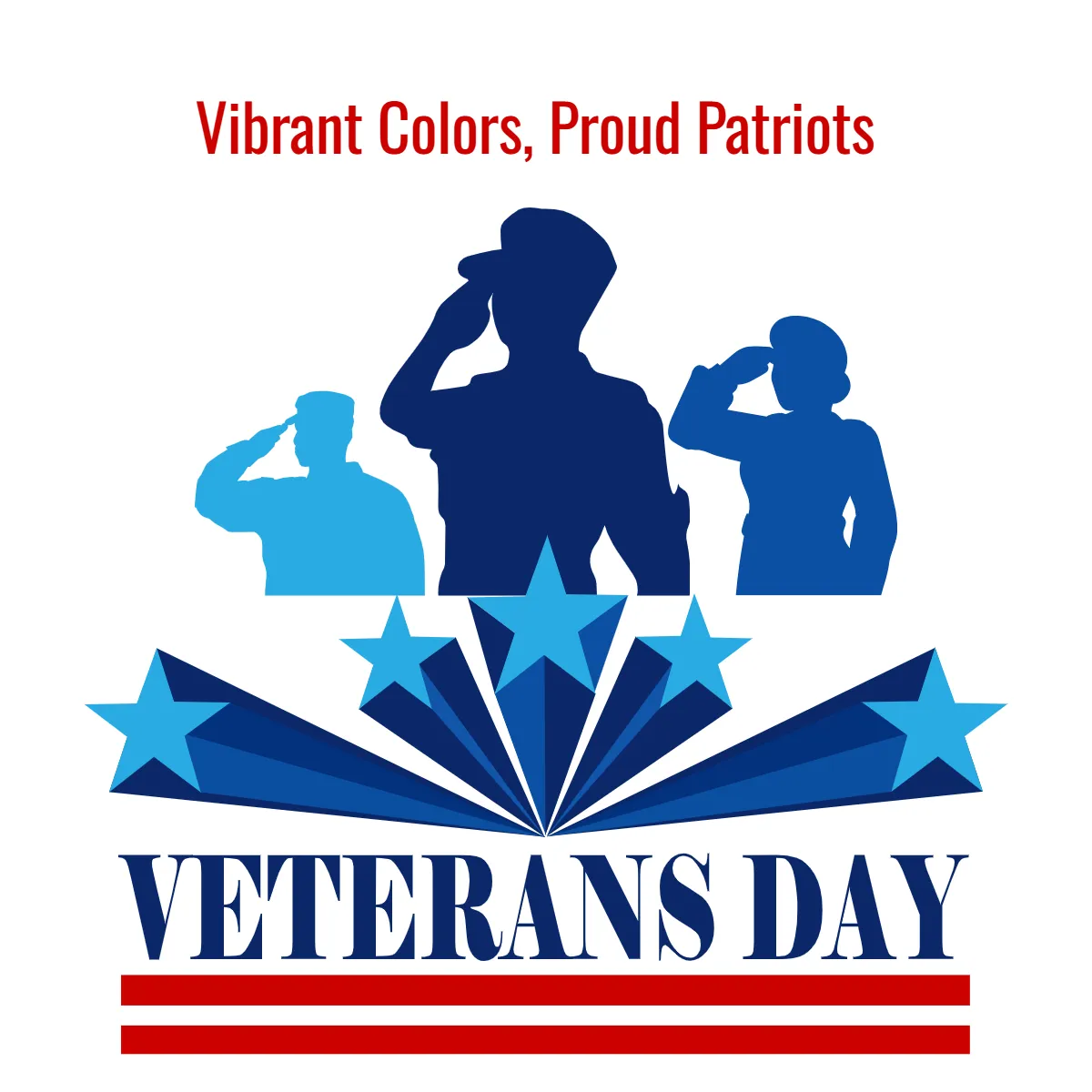 Free Colorful Veterans' Day Image Drawing Template to Edit Online