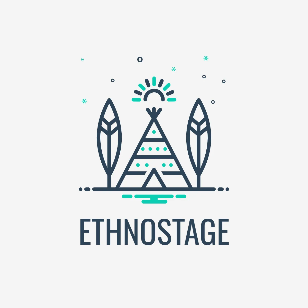 Free Cultural Night Event Logo Template to Edit Online