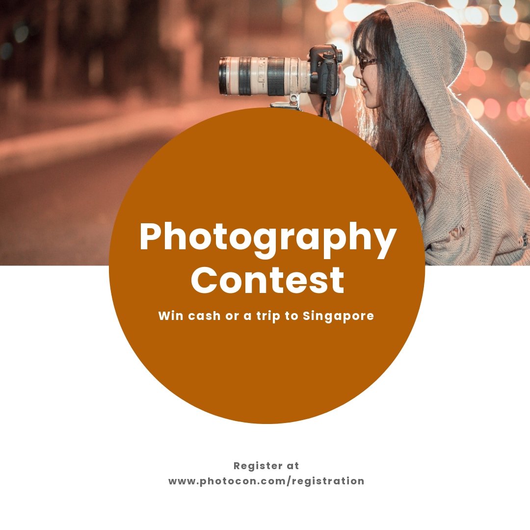 Free Photo Contest Instagram Banner Template