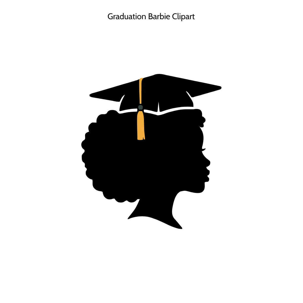 Free Graduation Barbie Vector Clipart (PNG, SVG) to Edit Online