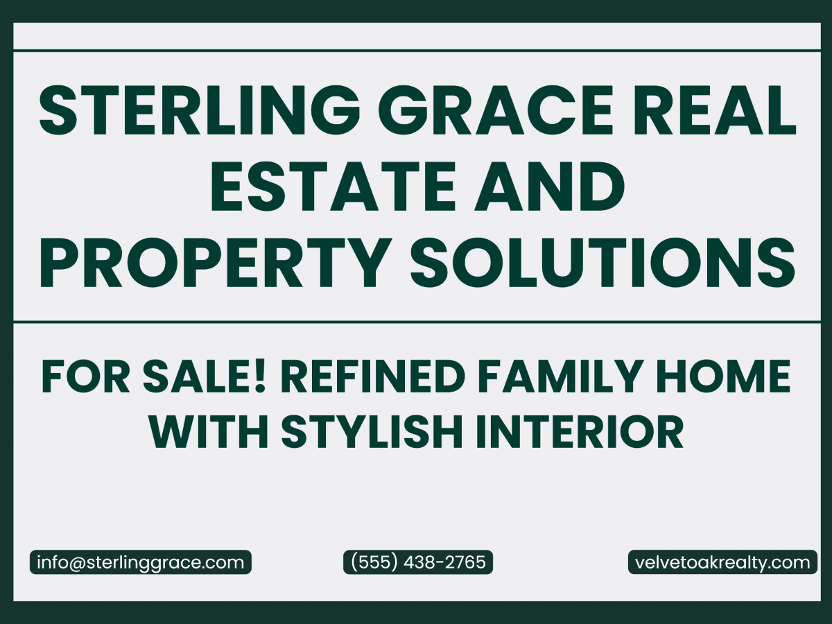 Elegant Campaign Yard Sign Template