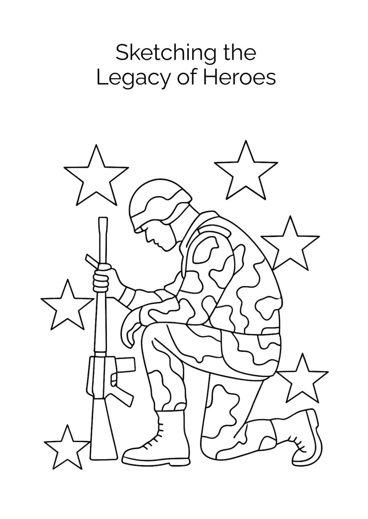 Free Historical Veterans' Day Drawing Template to Edit Online Free Historical Veterans' Day Drawing Template to Edit Online