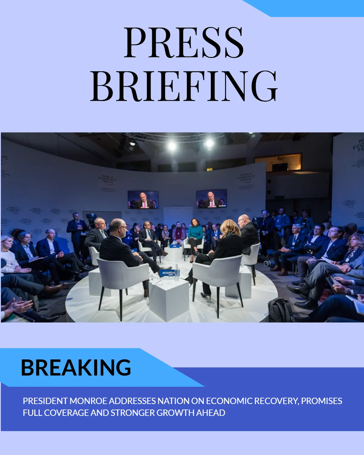 Free Press Briefing Instagram Post to Edit Online