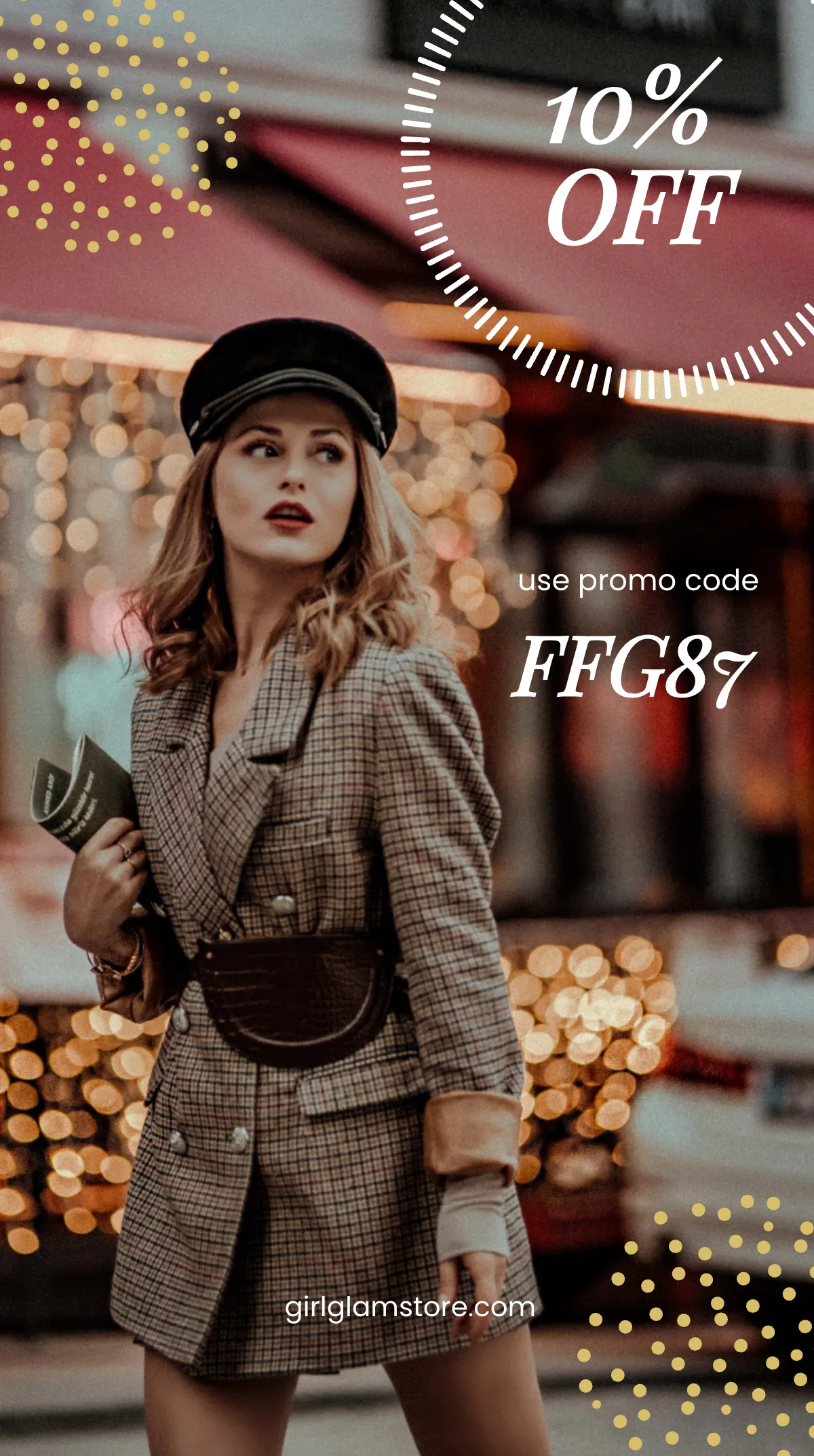 Free Fashion Influencer Instagram Story Template to Edit Online