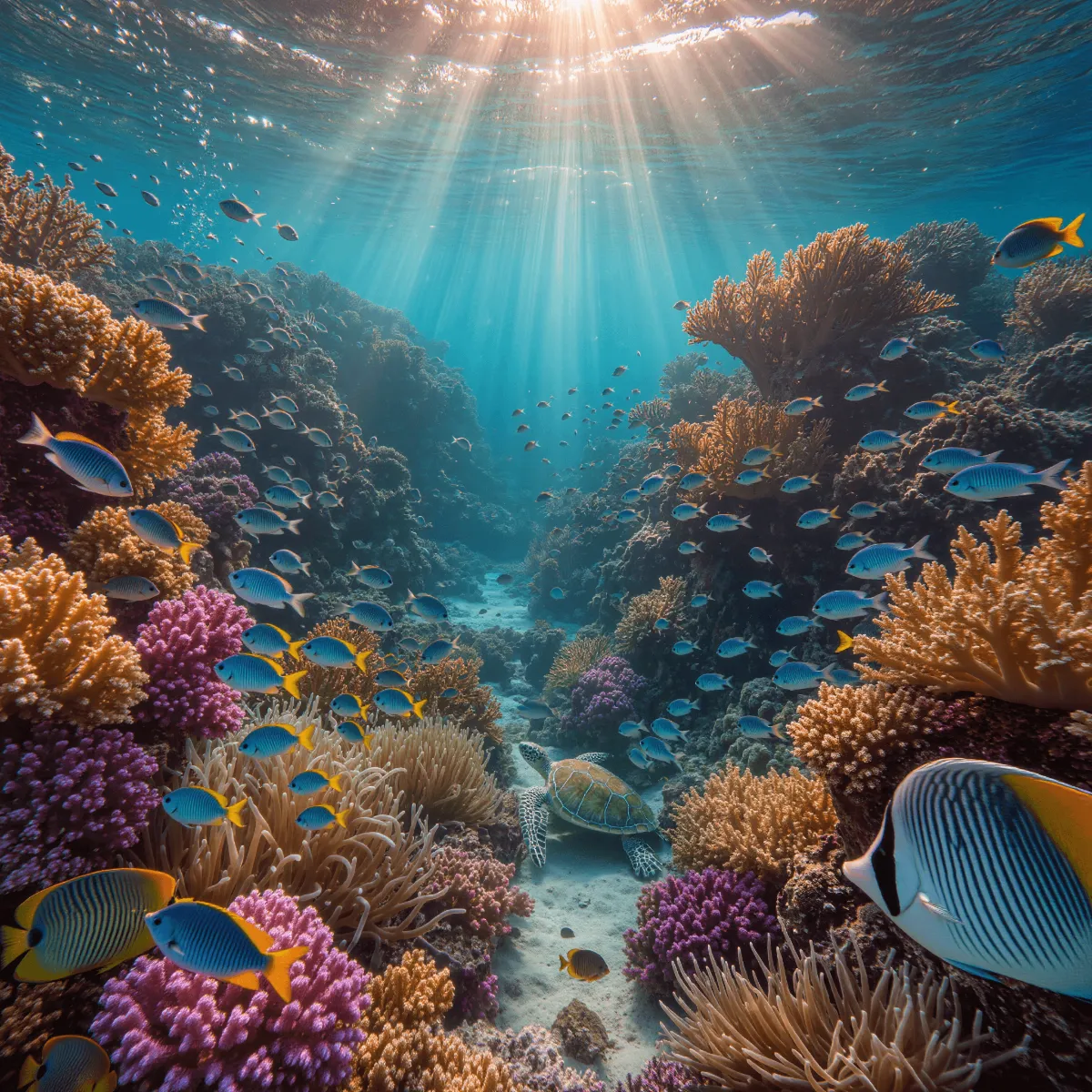Coral Reef Underwater