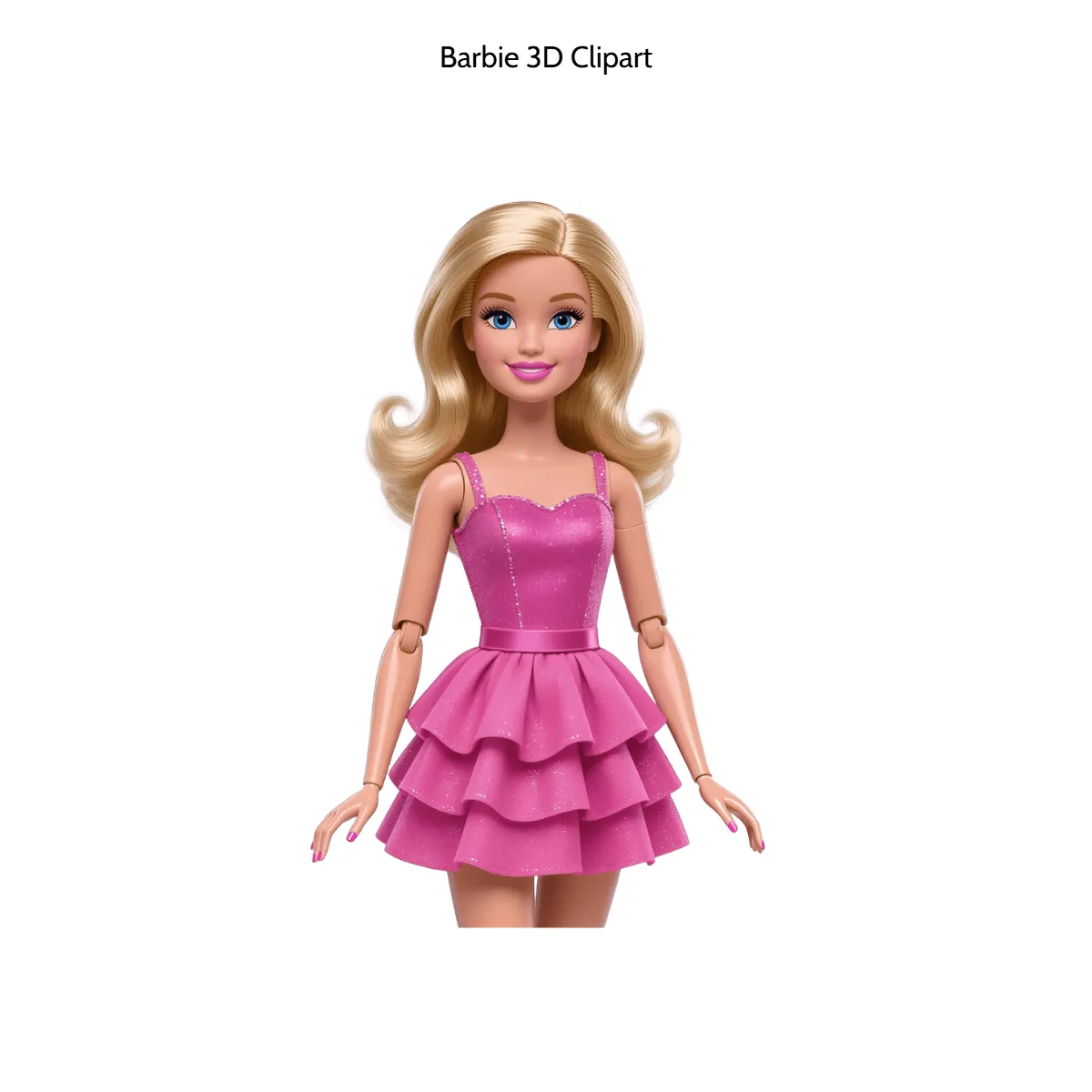 Free Barbie 3D Clipart Template to Edit Online Free Barbie 3D Clipart Template to Edit Online