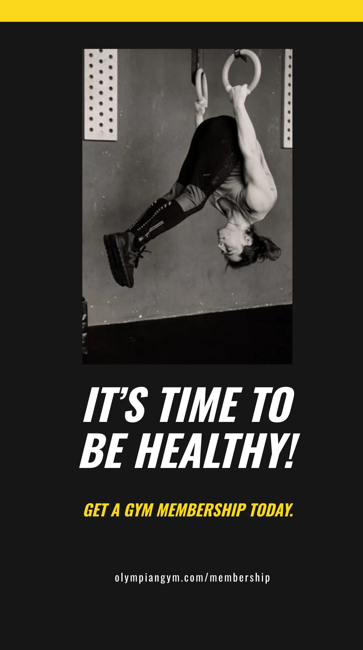 Free Fitness Influencer Instagram Story Template to Edit Online