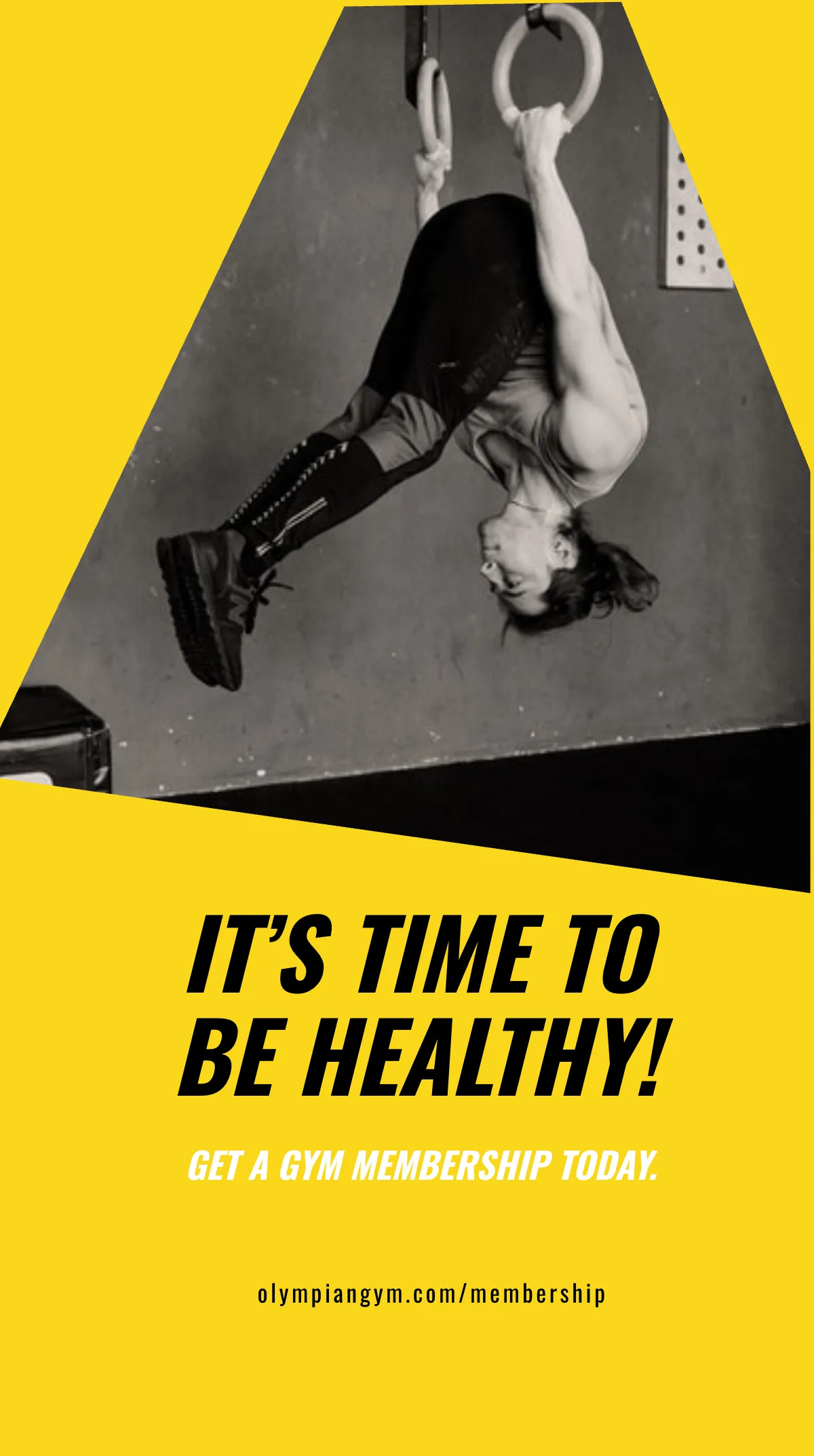 Free Fitness Influencer Instagram Story Template to Edit Online