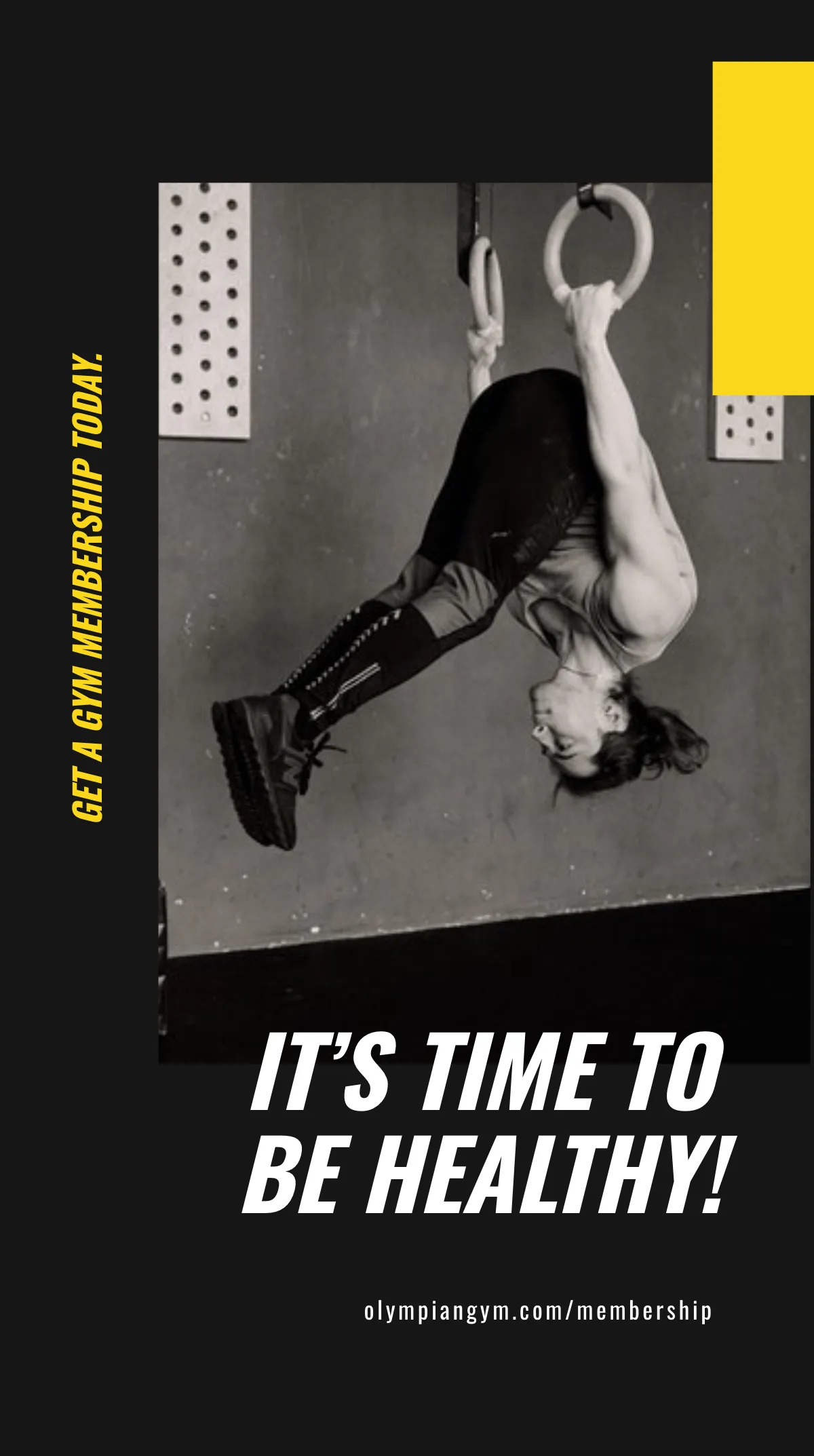 Free Fitness Influencer Instagram Story Template to Edit Online