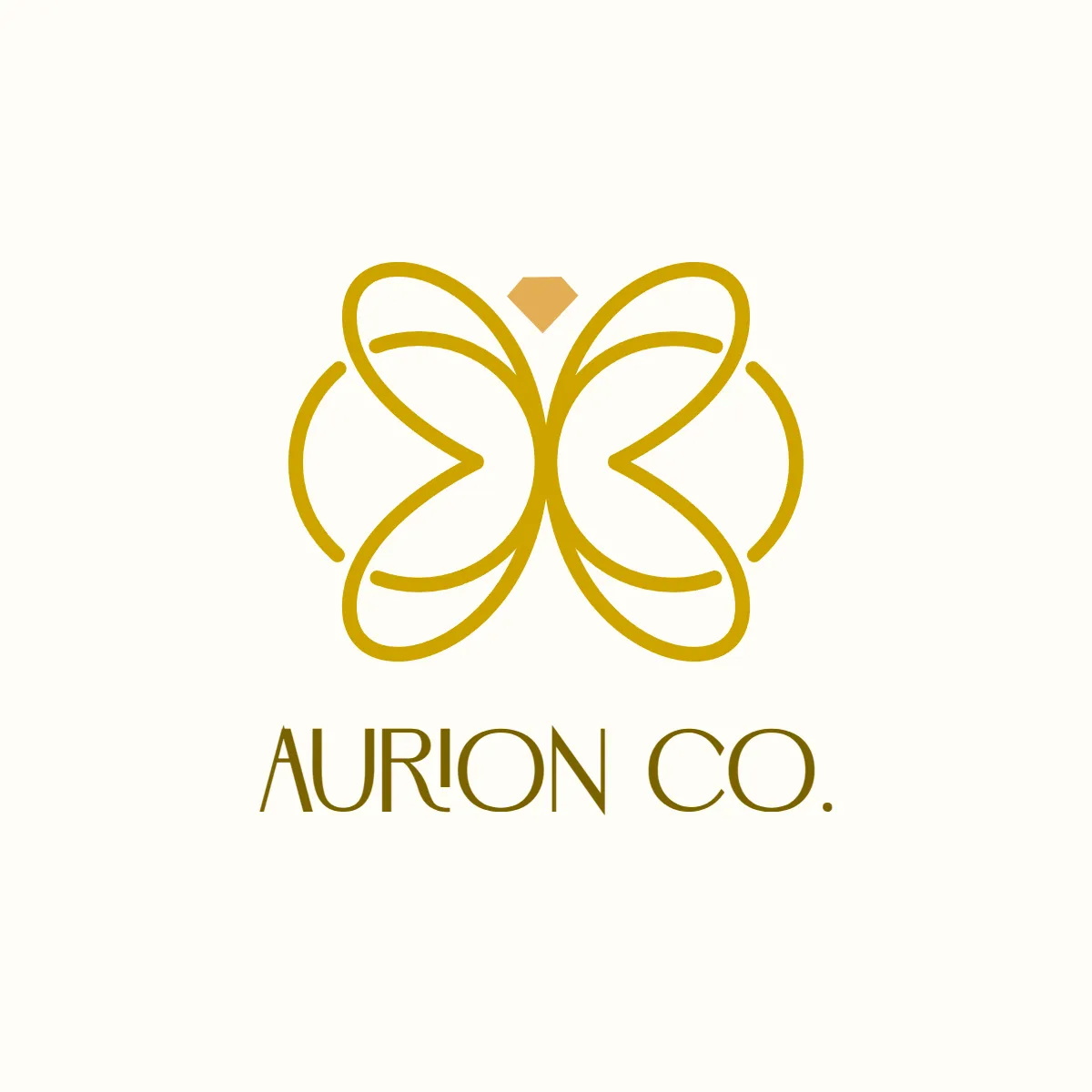Free Gold Fashion Logo to Edit Online